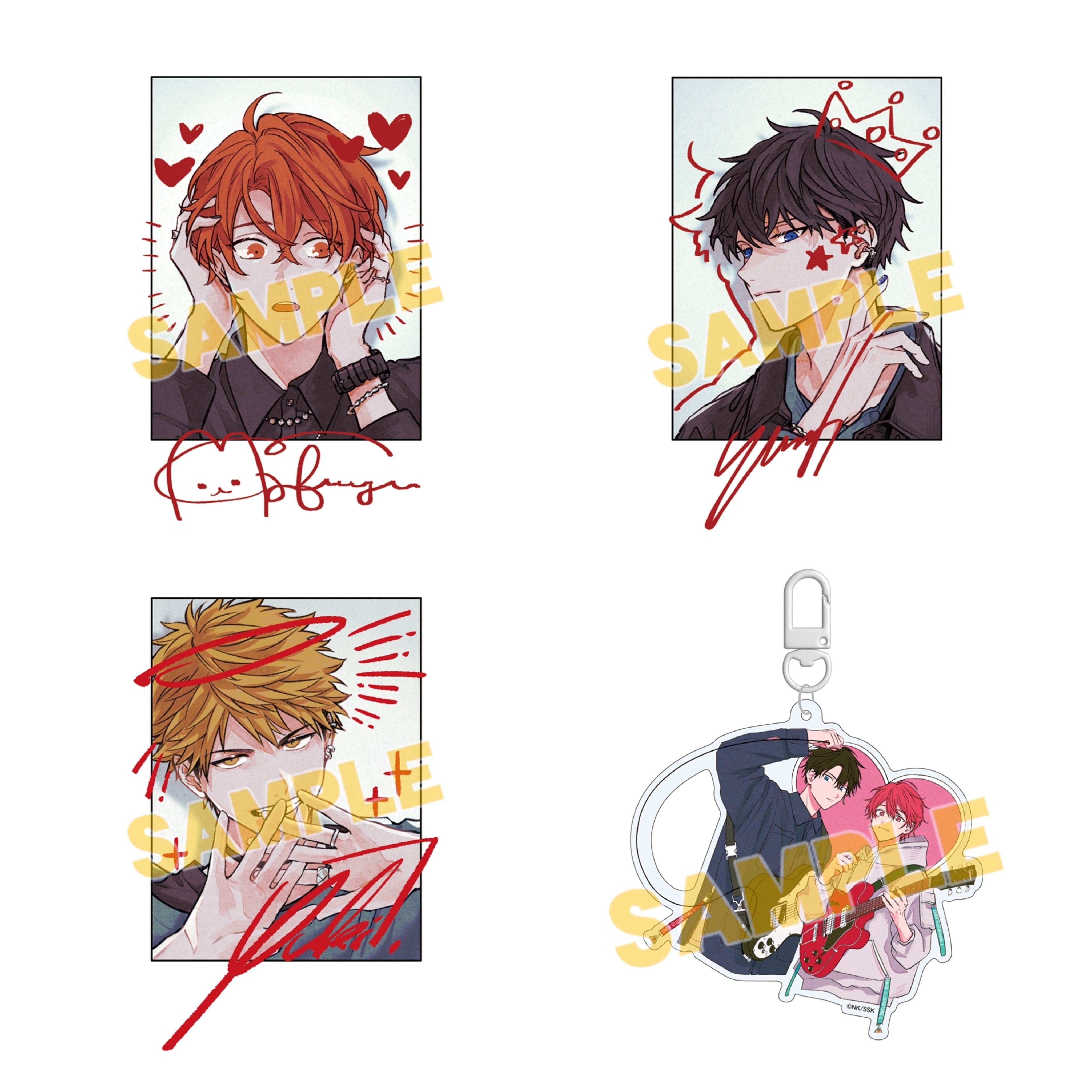 GIVEN 插畫集發售紀念商品