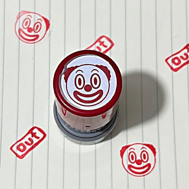 小丑印章 可以蓋在你小丑朋友的身上