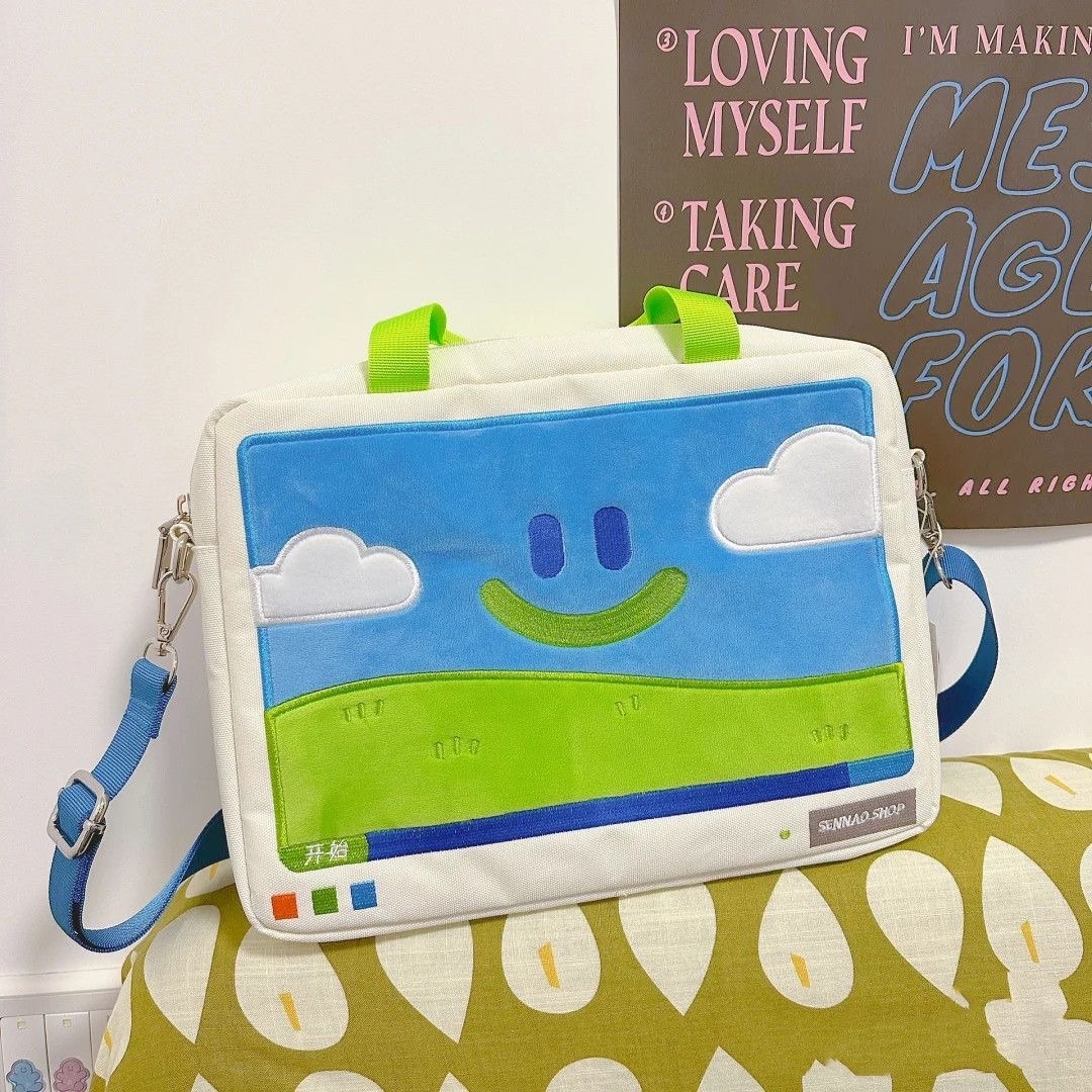 世界上最可愛的電腦包！上班上課好心情🥹🫶🏻