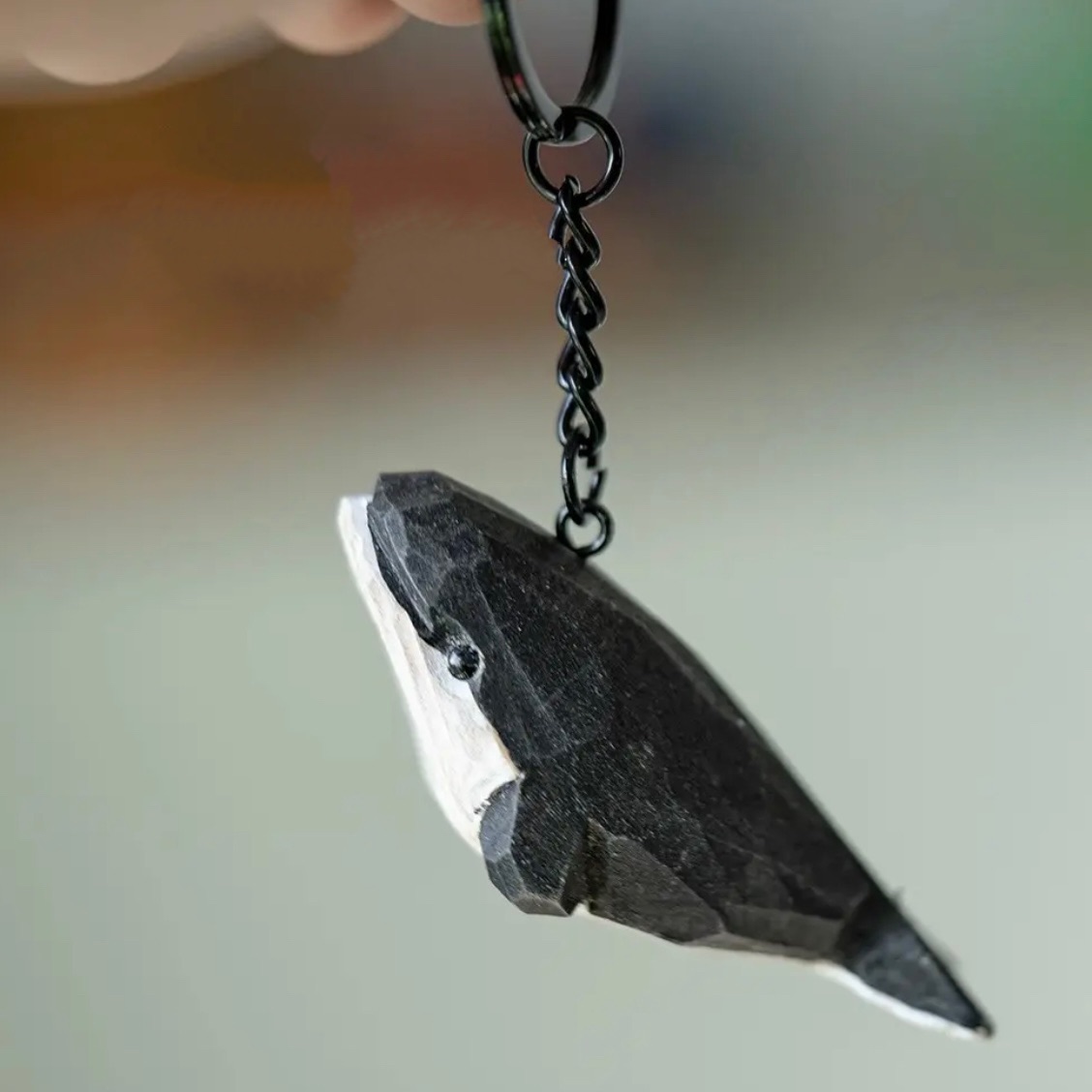 木雕鯨魚鑰匙扣🐳那些年海邊純真的美好