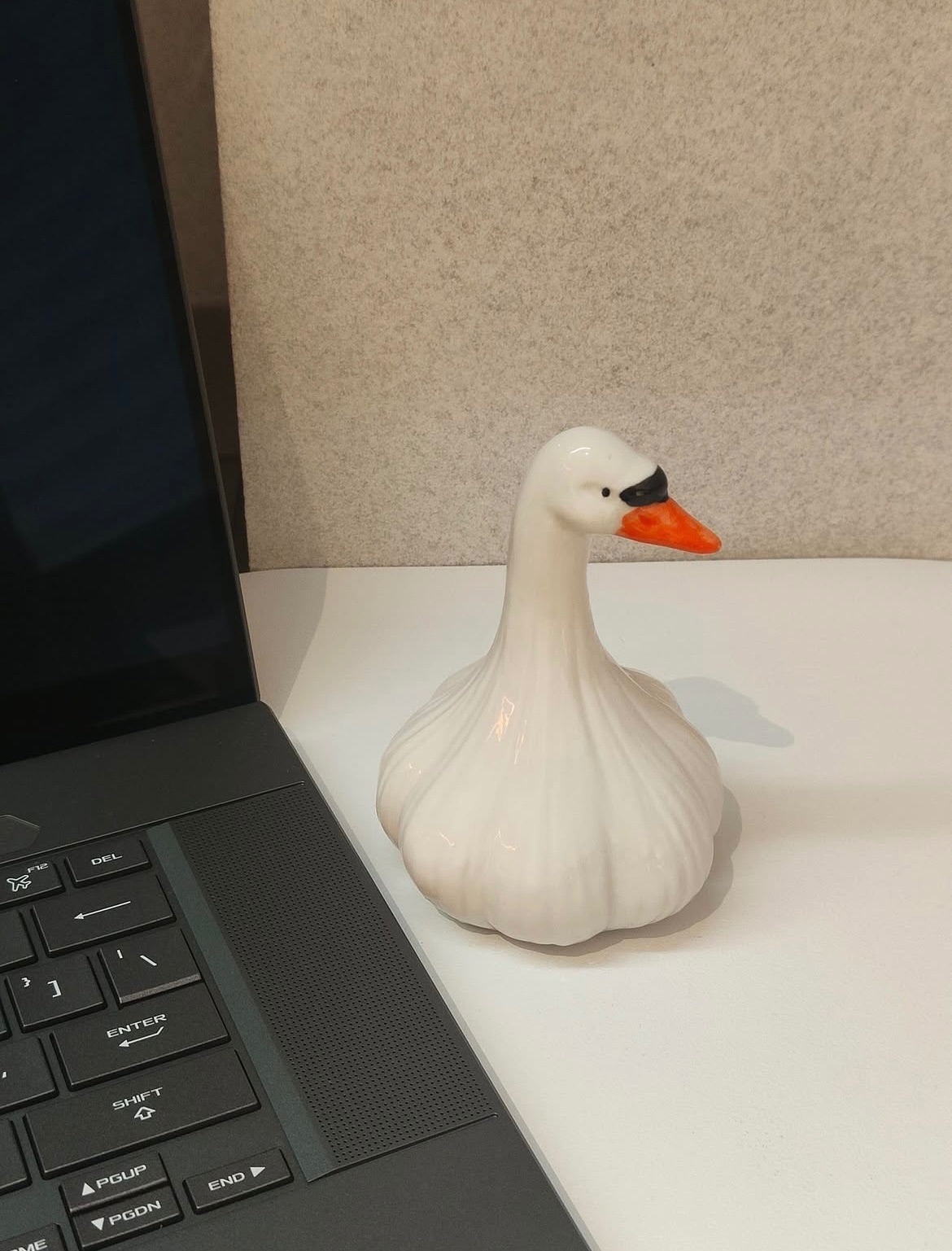 蒜了鴨🧄佛系心態 很有個性的鴨鴨擺件