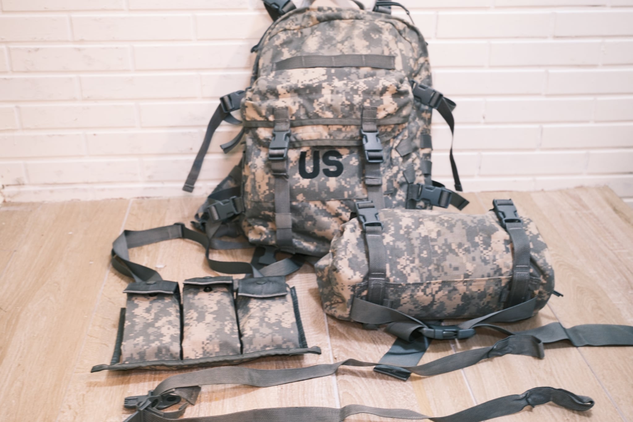 Molle2攻擊包 腰包 六連裝彈匣袋