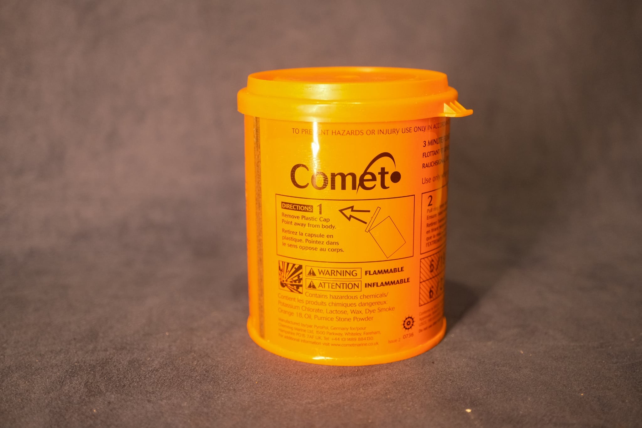 海上救難煙霧罐