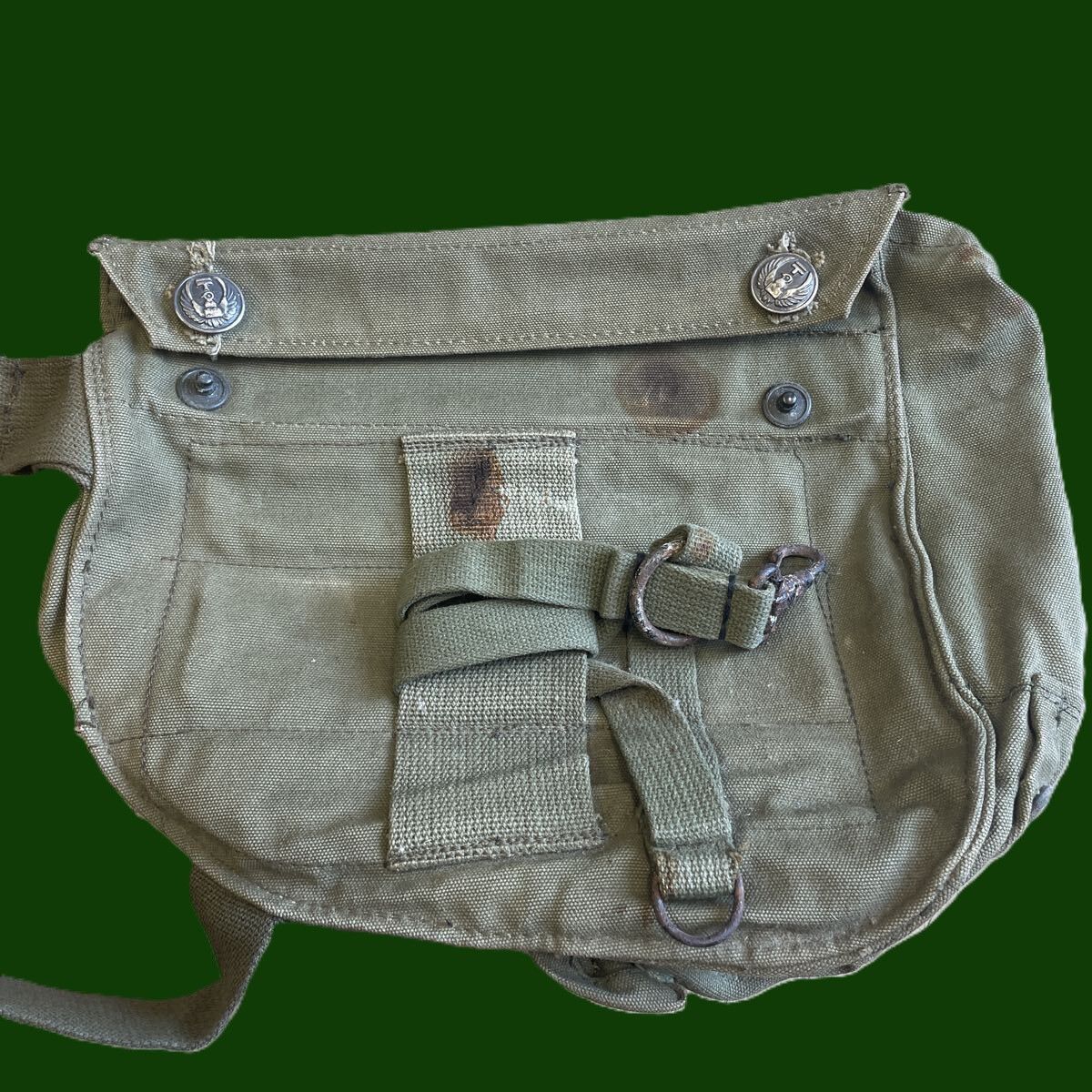 美軍 M17 越戰期 防毒面具包