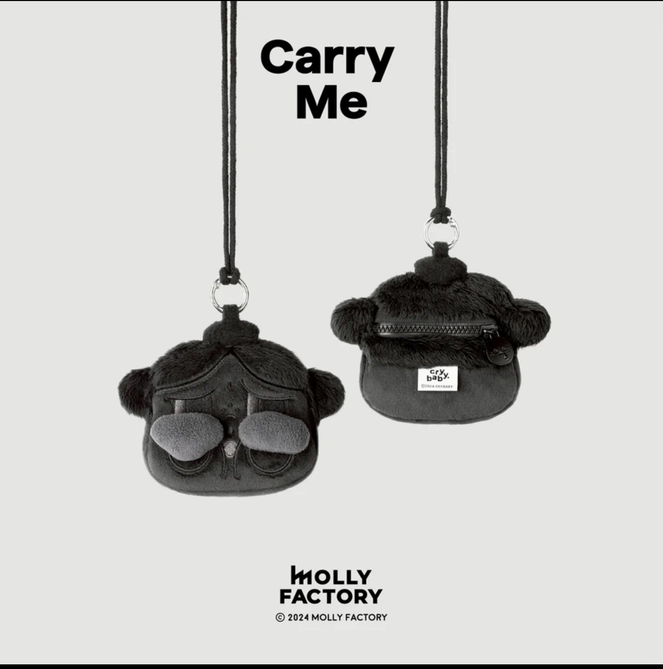 泰國哭娃零錢包（黑）