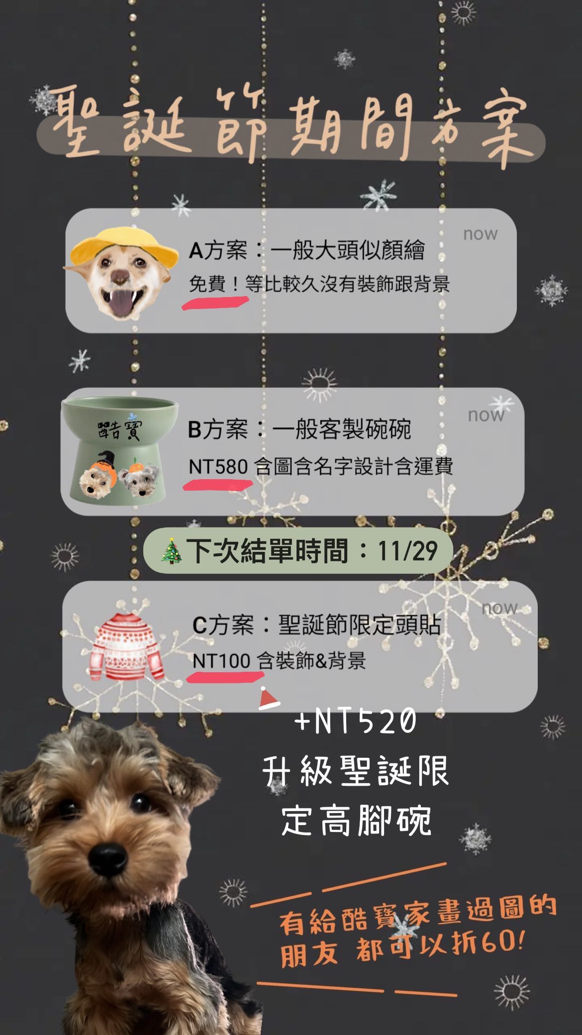 [酷寶家族] 寵物高腳碗首批預購取貨（未在 IG 訂購者請勿結帳）