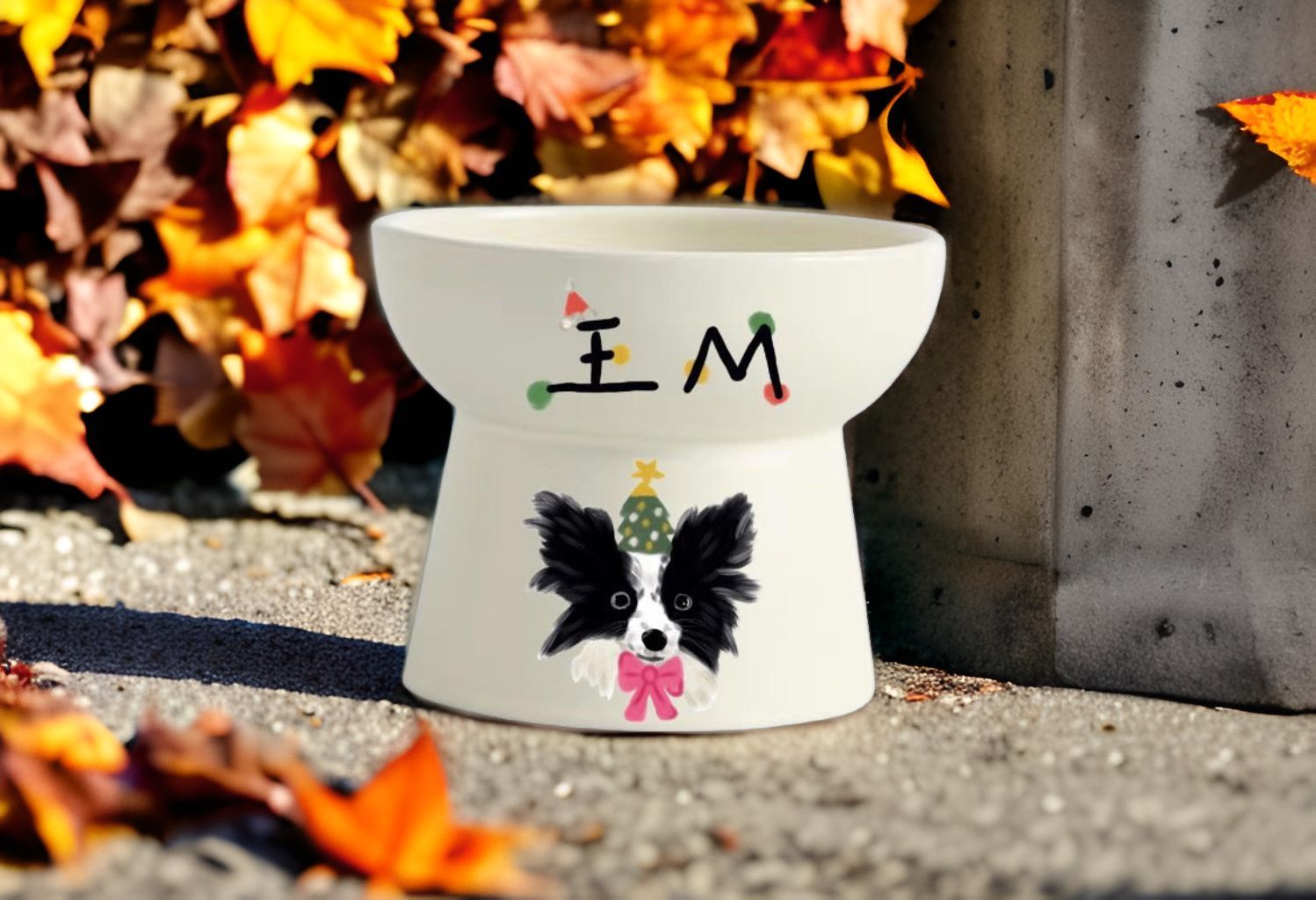 2024聖誕節限定寵物客製陶瓷碗