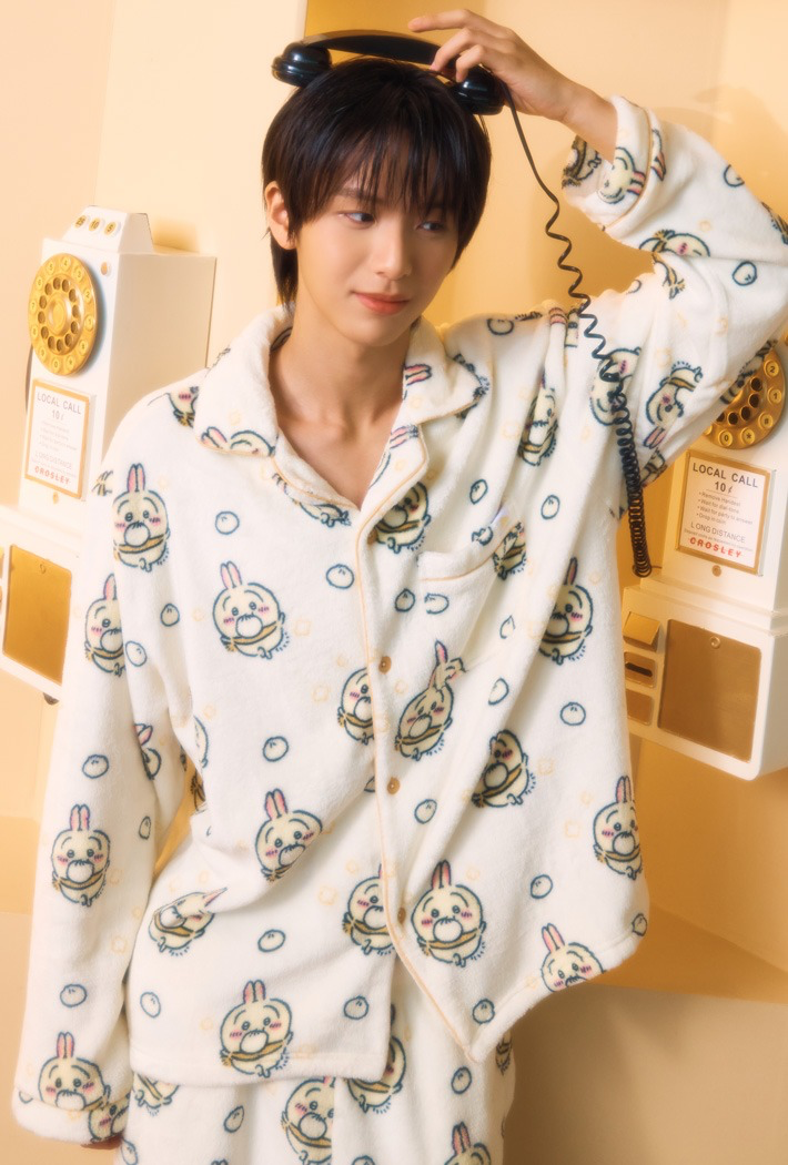 SPAO X CHIIKAWA 珊瑚絨睡衣-現貨