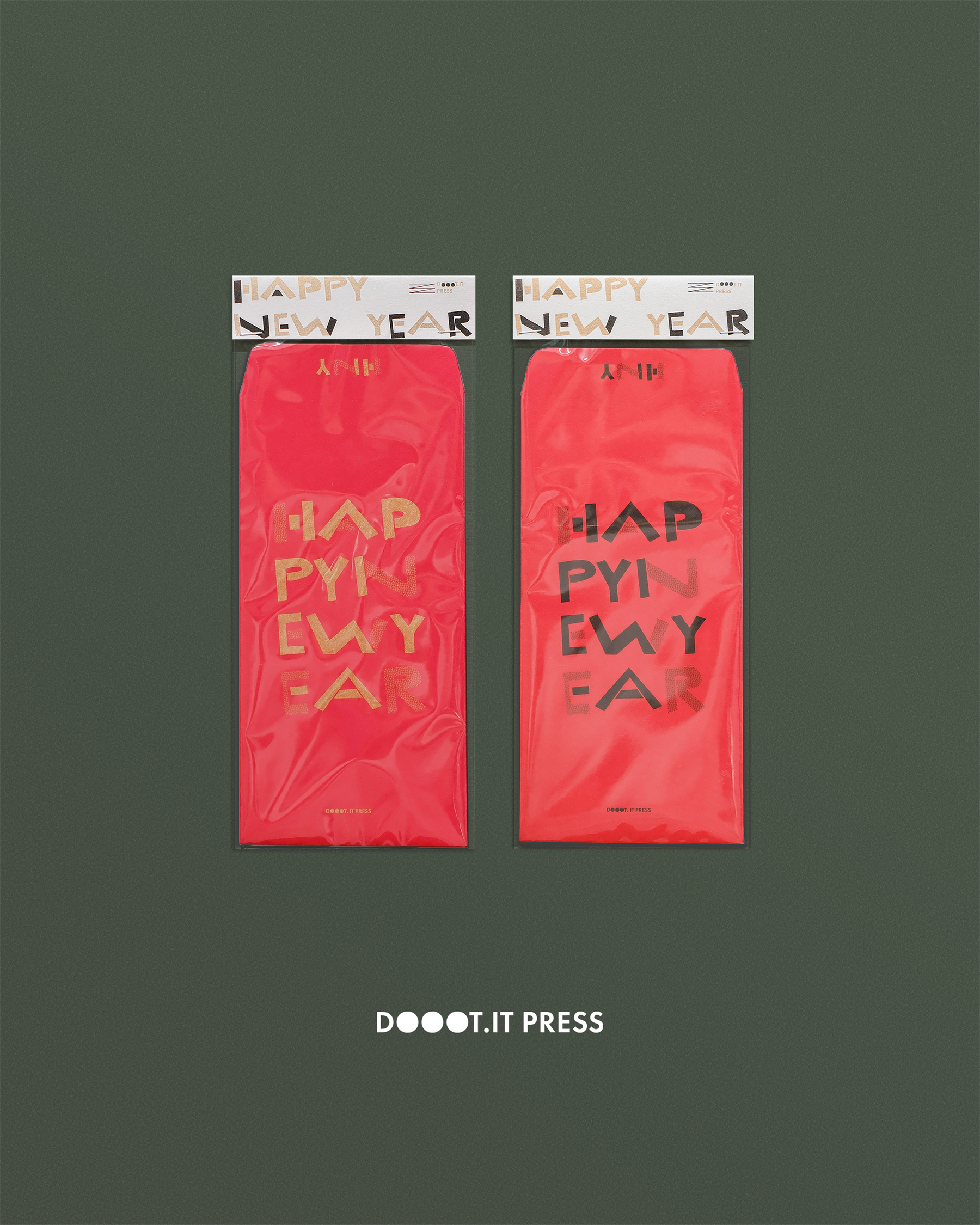 ｜HAPPYNEWYEAR ｜ RISO 紅包兩入組