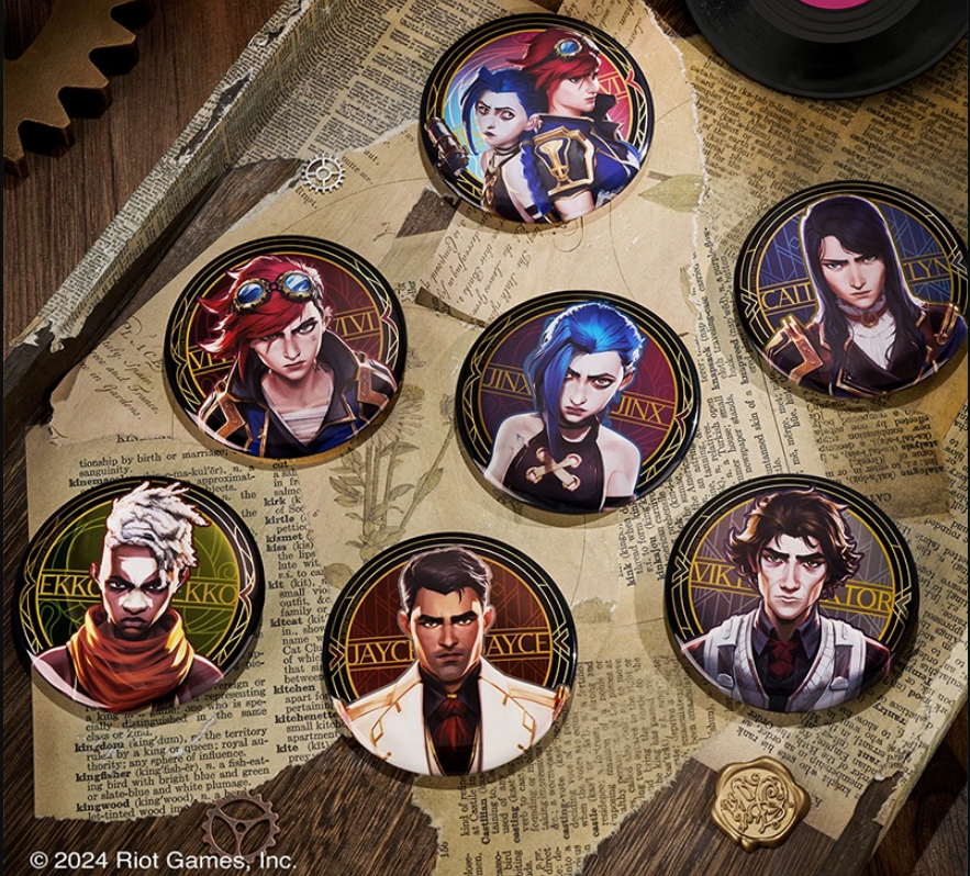 RIOT 英雄聯盟 奧術2 盲盒 徽章-官方正品