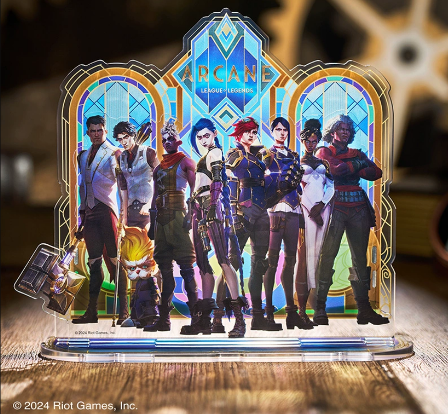 RIOT 英雄聯盟 奧術2 人物組 壓克力 立牌-官方正品