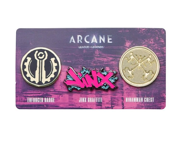 RIOT 英雄聯盟 奧術2 徽章組-官方正品