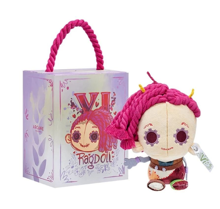 RIOT 英雄聯盟 奧術2 菲艾 毛絨玩偶-官方正品