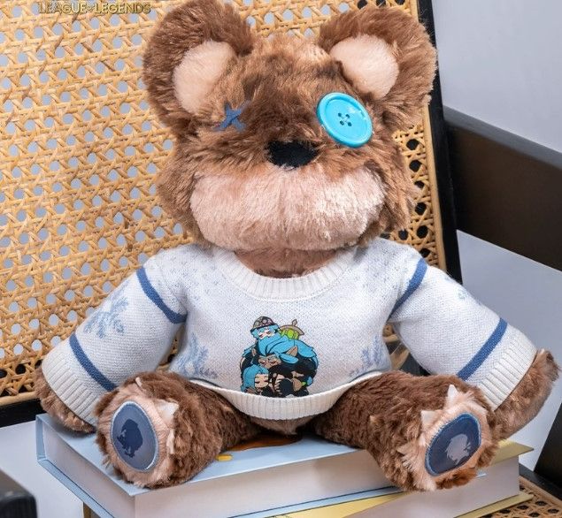 RIOT 英雄聯盟 奧術2 泰貝爾 毛絨玩偶- 官方正品