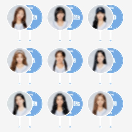 TWICE MINI IMAGE PICKET - HOME 9ROUND