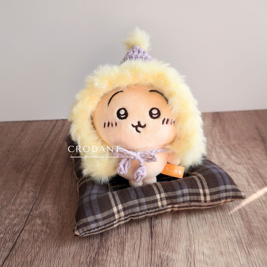 棉花糖斗篷-黃邊+紫底（含斗篷*1）