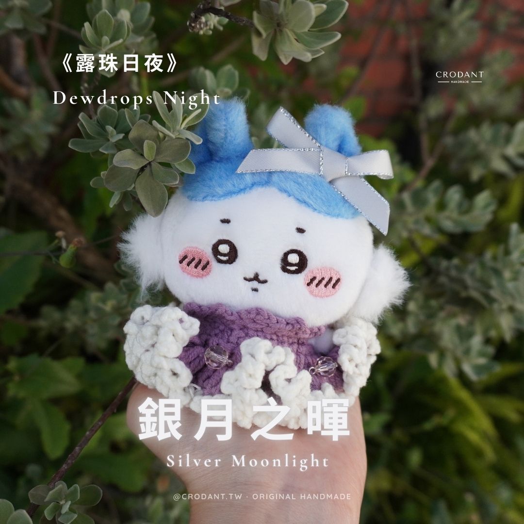露珠日夜-銀月之暉/銀紫（含頭飾*1、衣服*1）