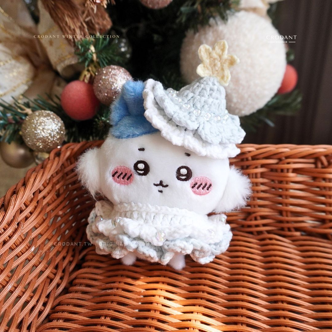 聖誕精靈・銀霜 （白）（含帽子*1、衣服*1）