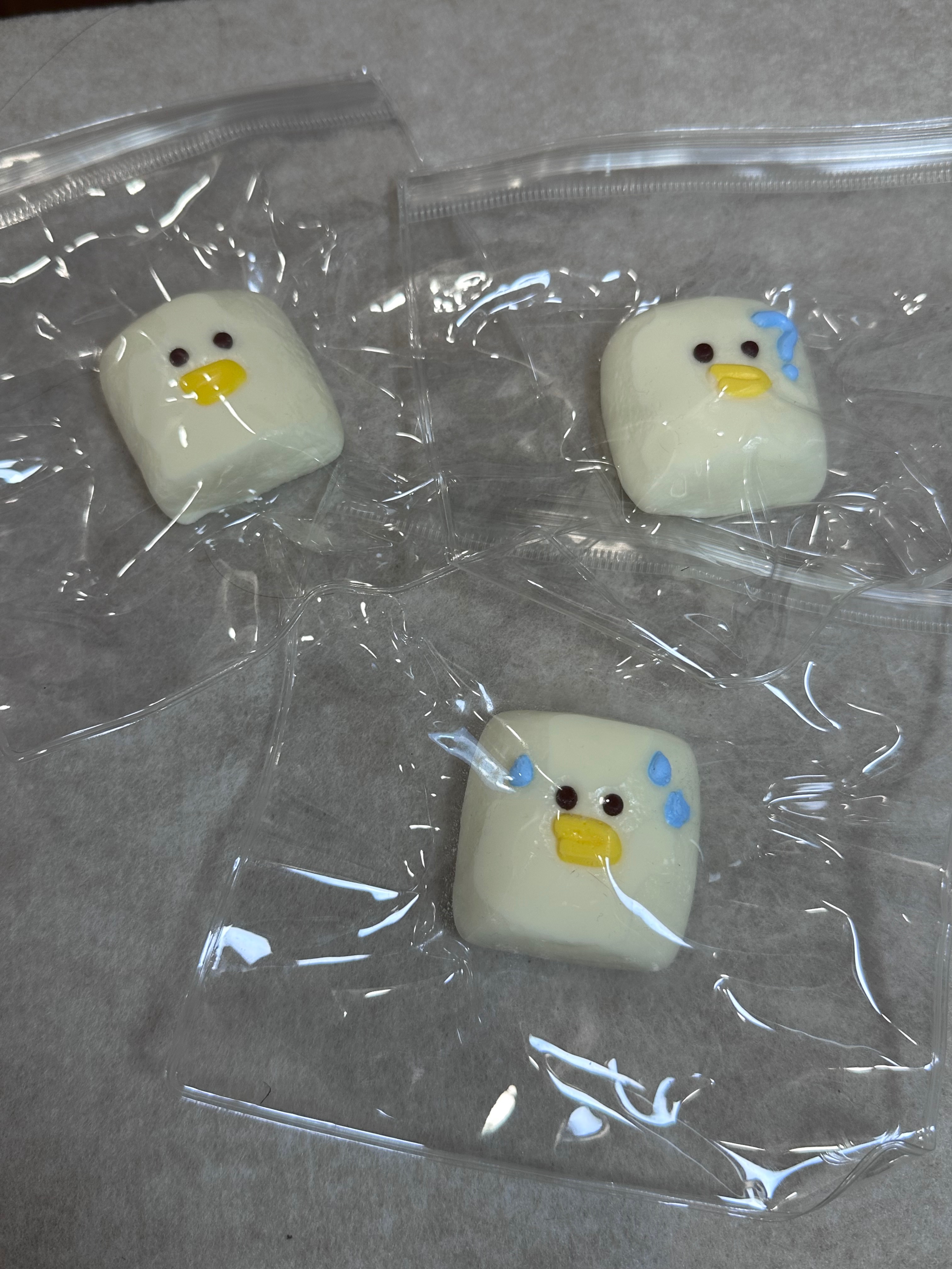 小鴨饅頭（三種表情隨機發貨 可備註