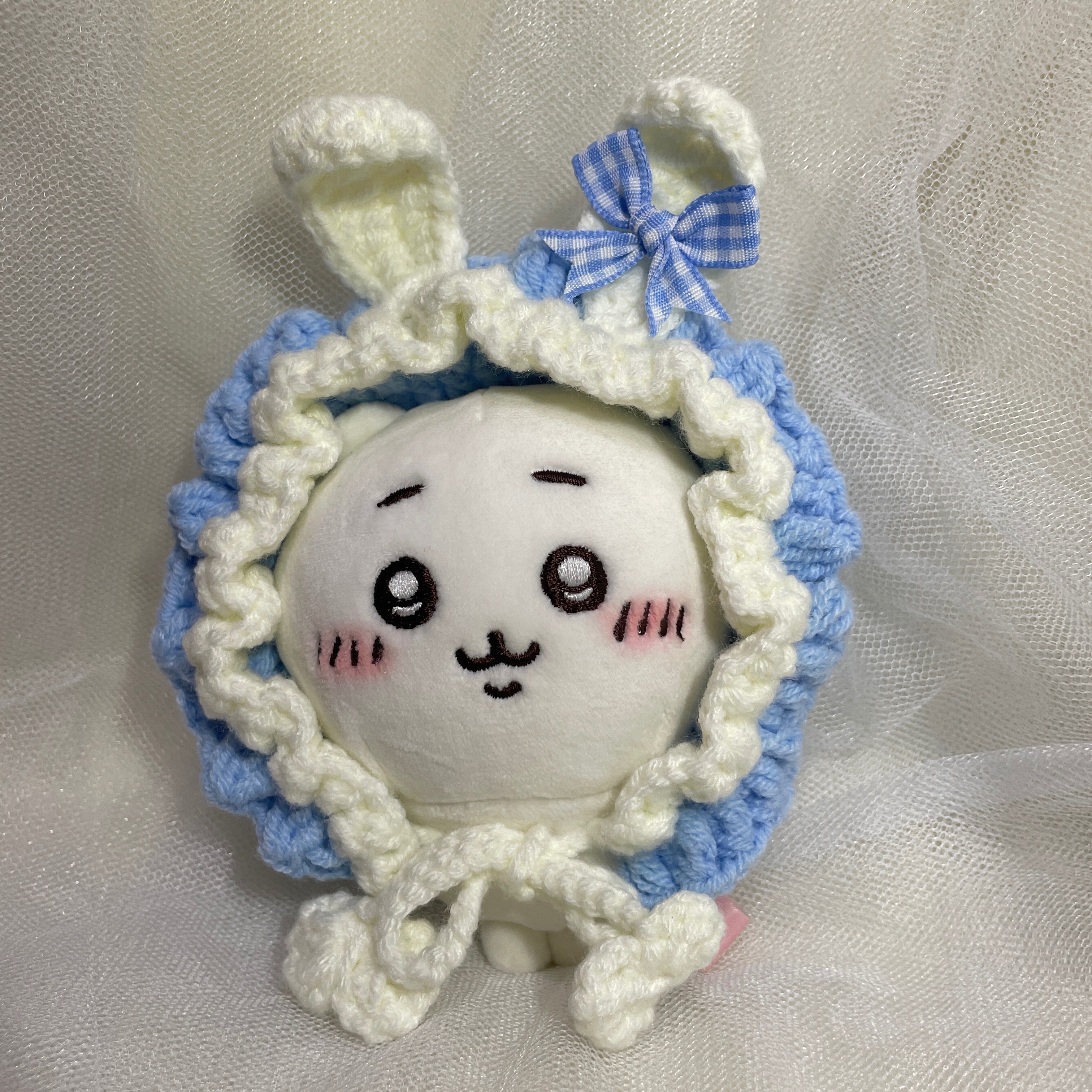 花園寶寶兔兔毛帽（適小腳款）