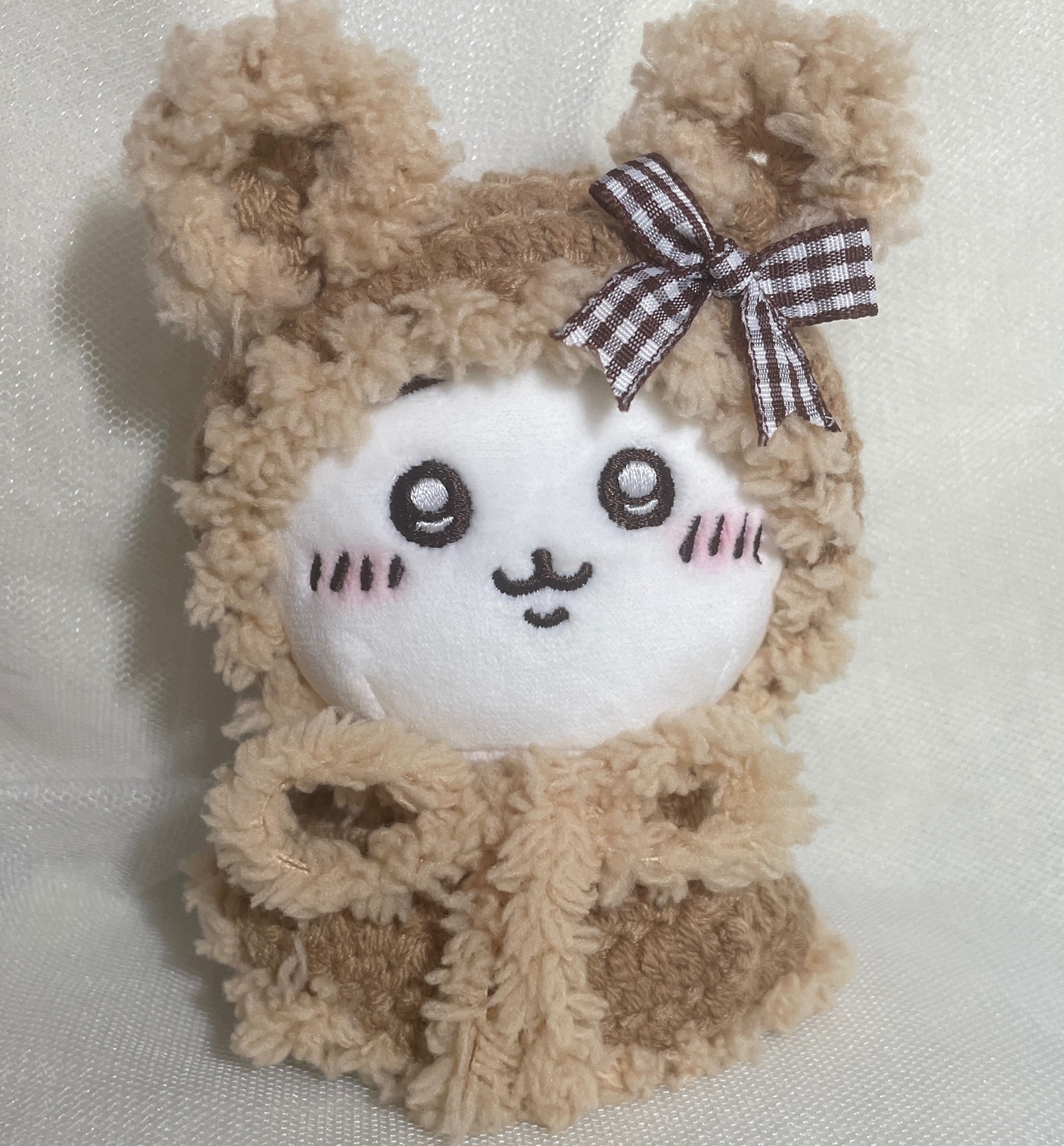 冬日暖暖小熊斗篷（適小腳款）