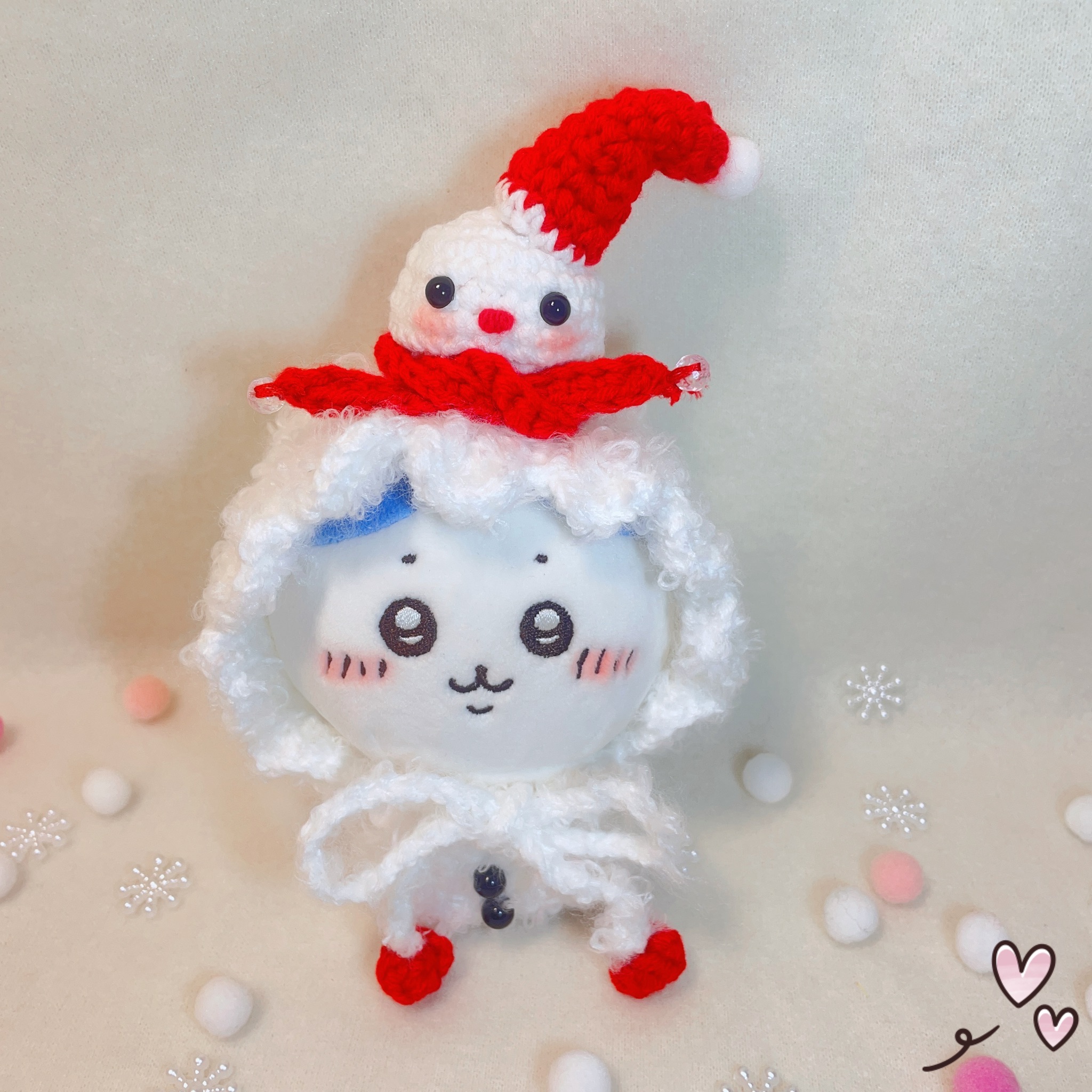 冬日系列聖誕小雪人套裝（適小腳款）