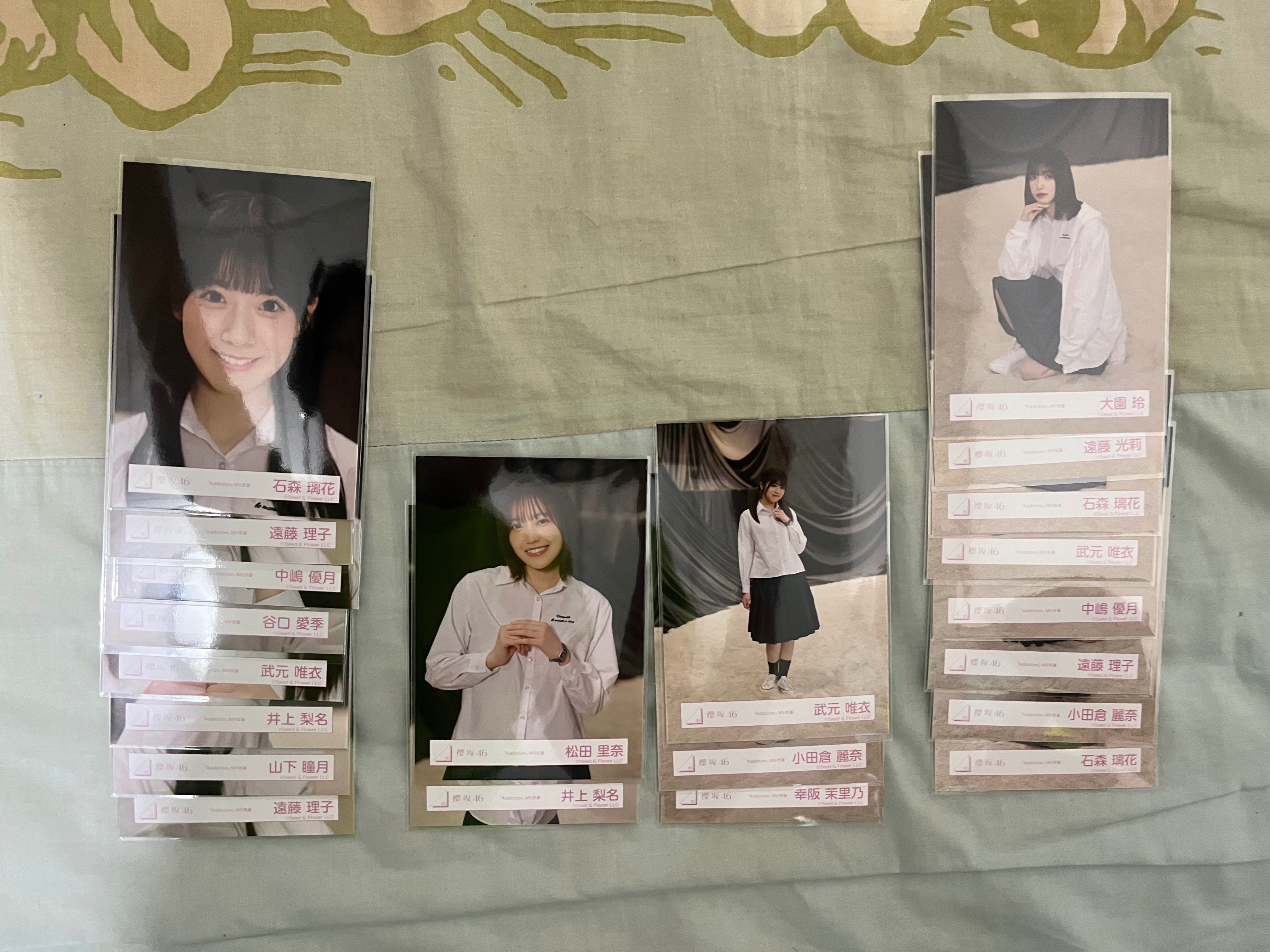 櫻坂 Addiction 散張