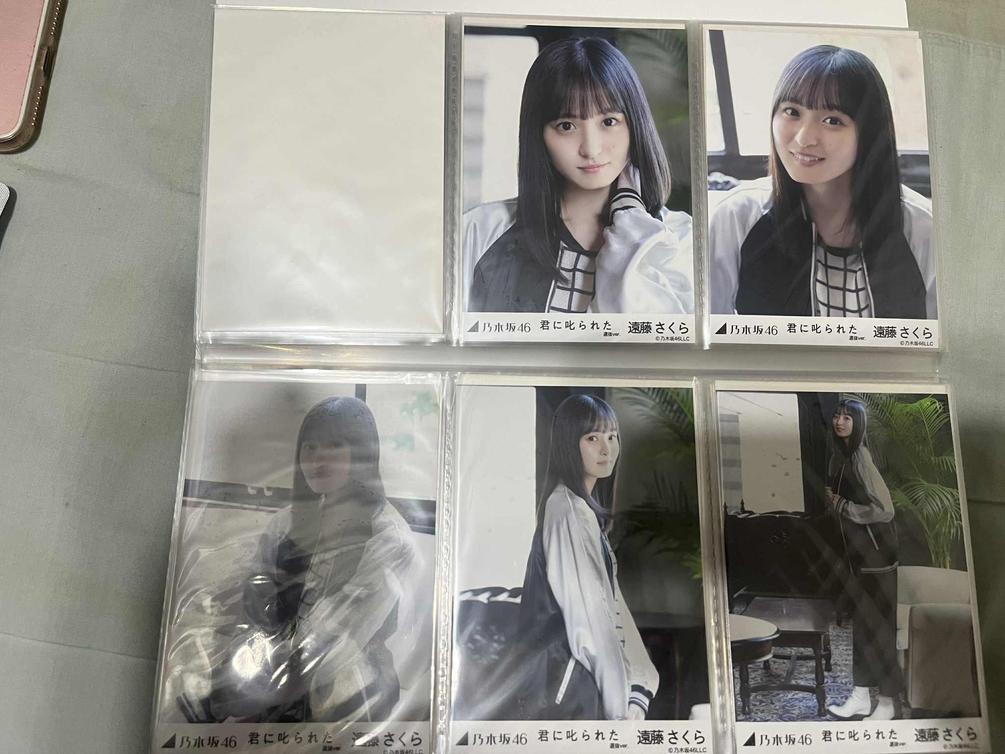 遠藤さくら成套生寫真