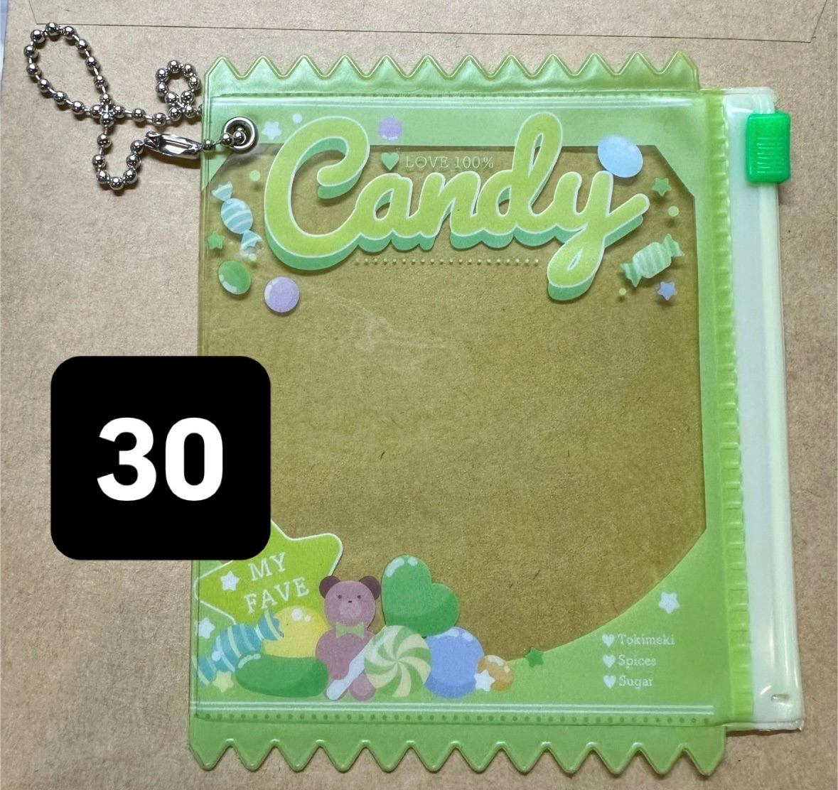 糖果造型徽章袋