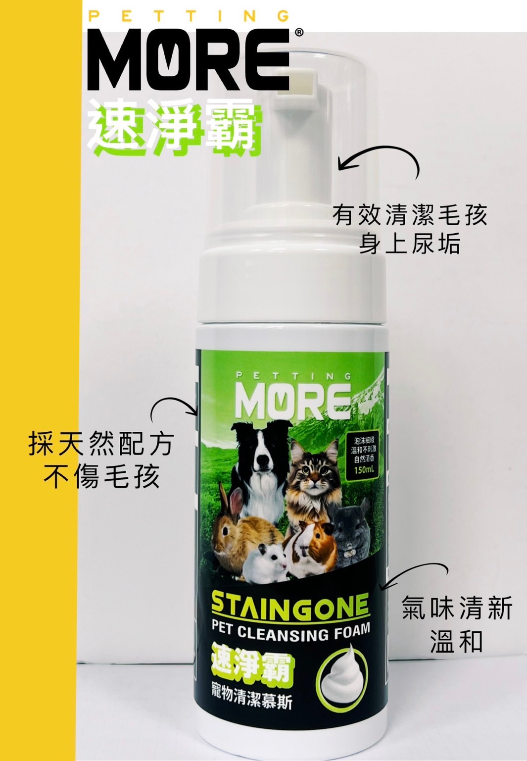 浩大龍貓-淞亮Petting More清潔系列🇹🇼