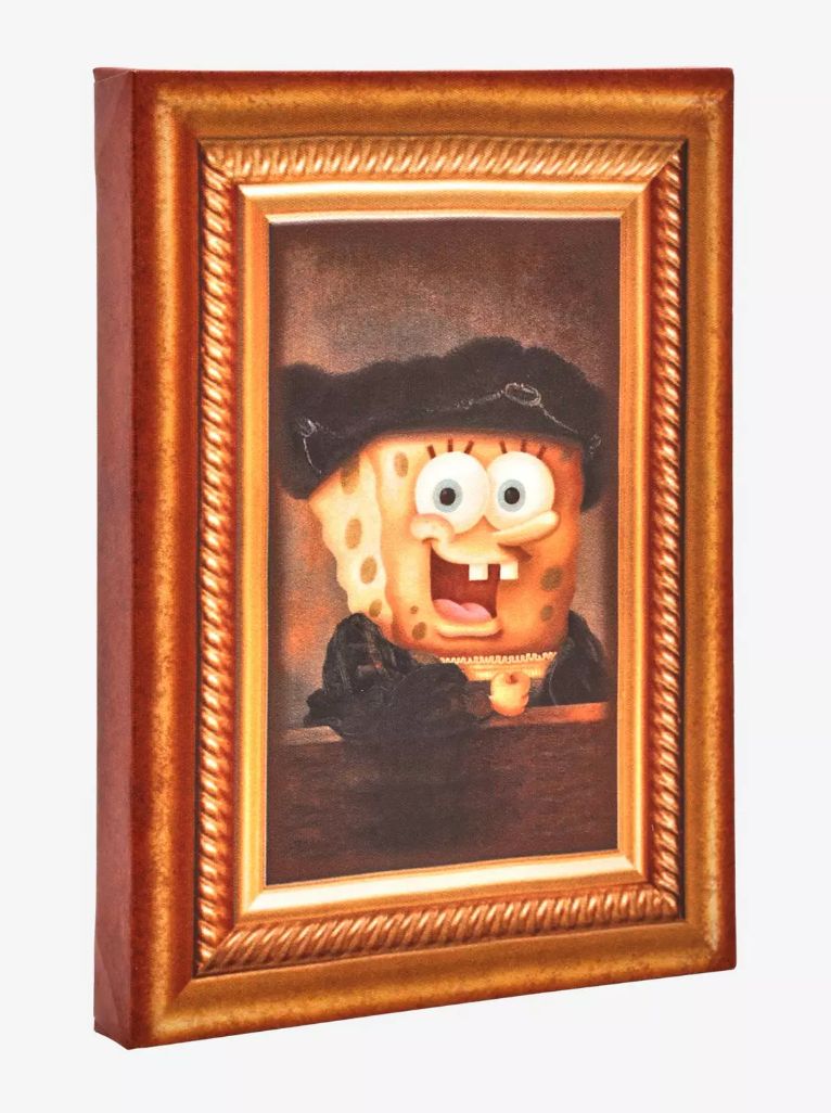 海綿寶寶畫像🖼️帆布畫