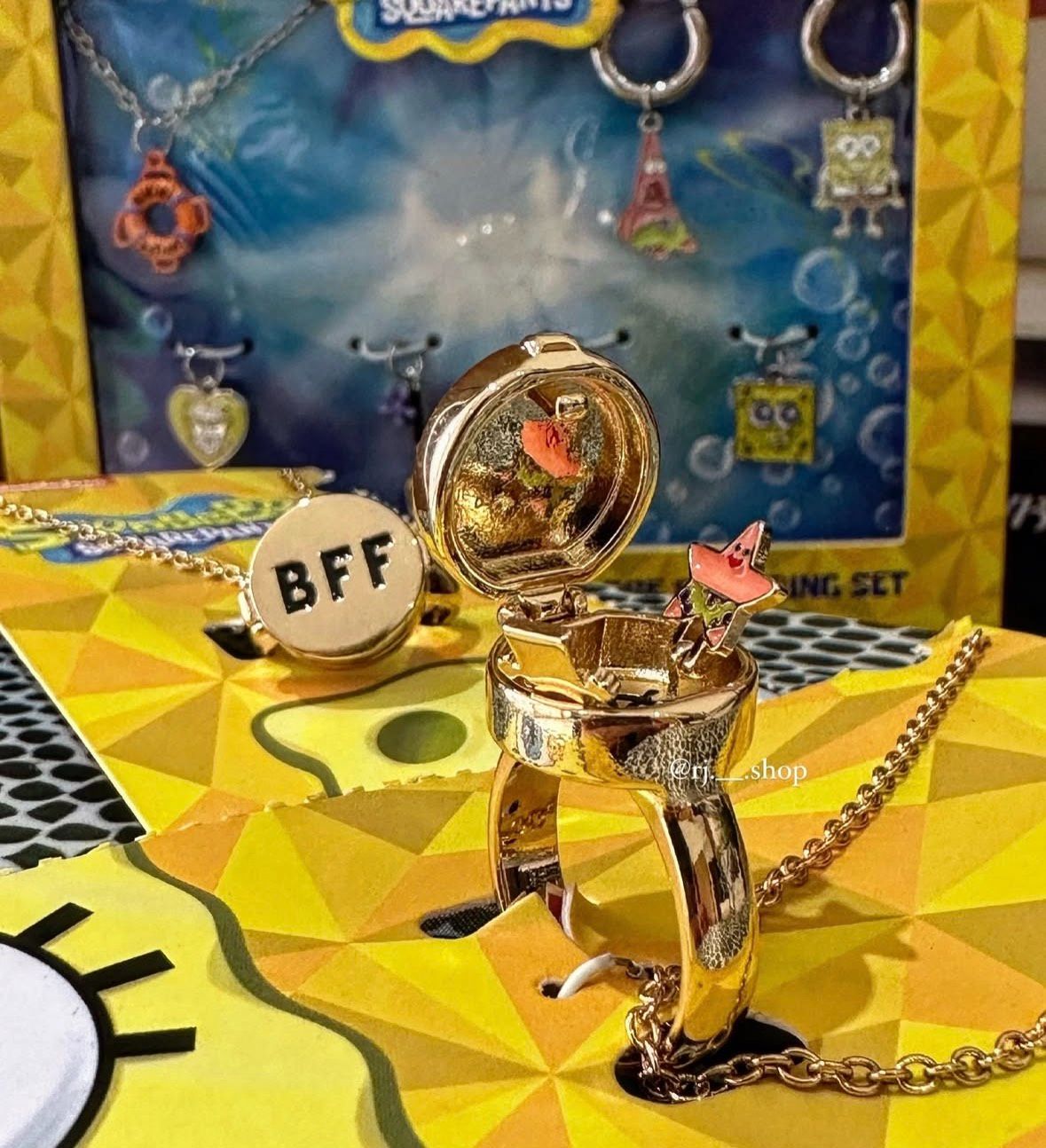 BFF戒指項鍊組（1條項鍊＋1個戒指）