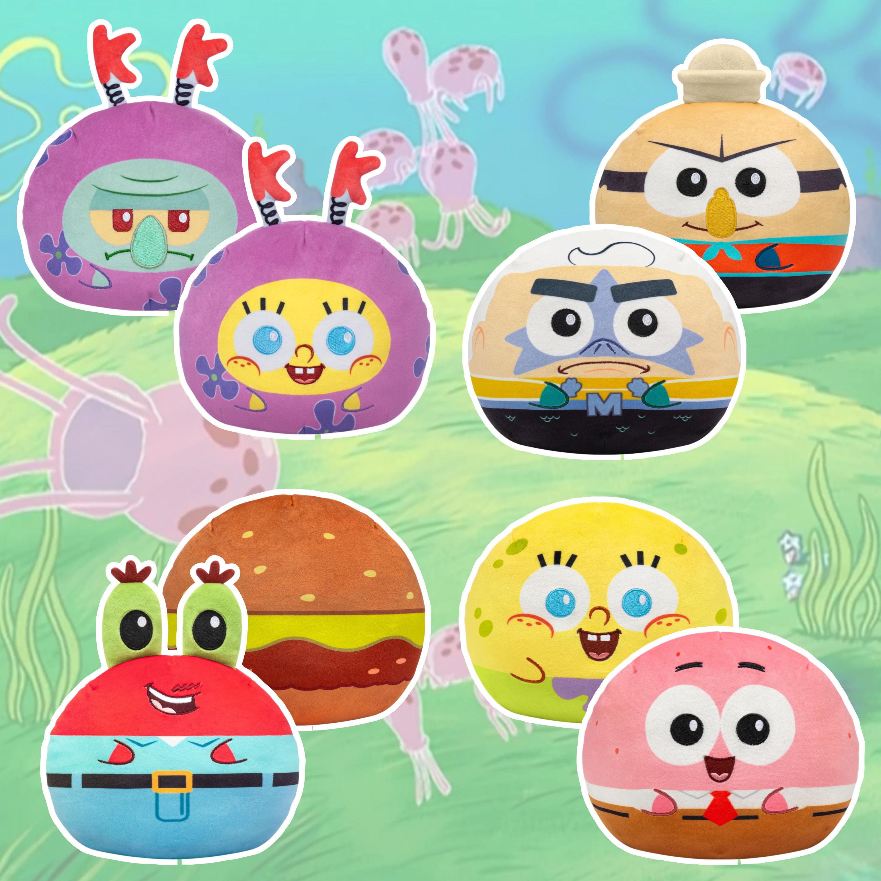 海綿寶寶可翻面娃娃