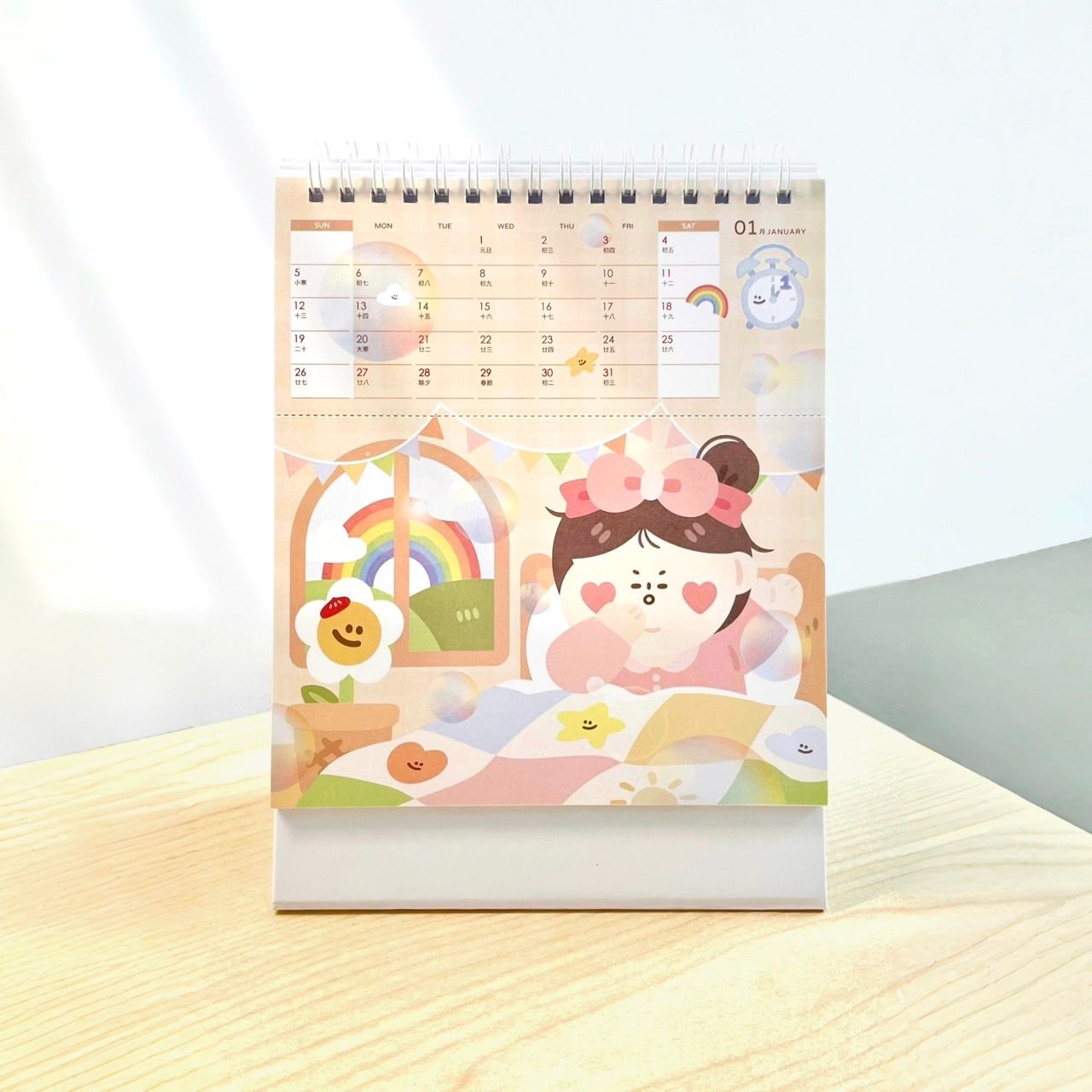 一顆包子♬ 2025 ! 包子美好的一天 明信片桌曆