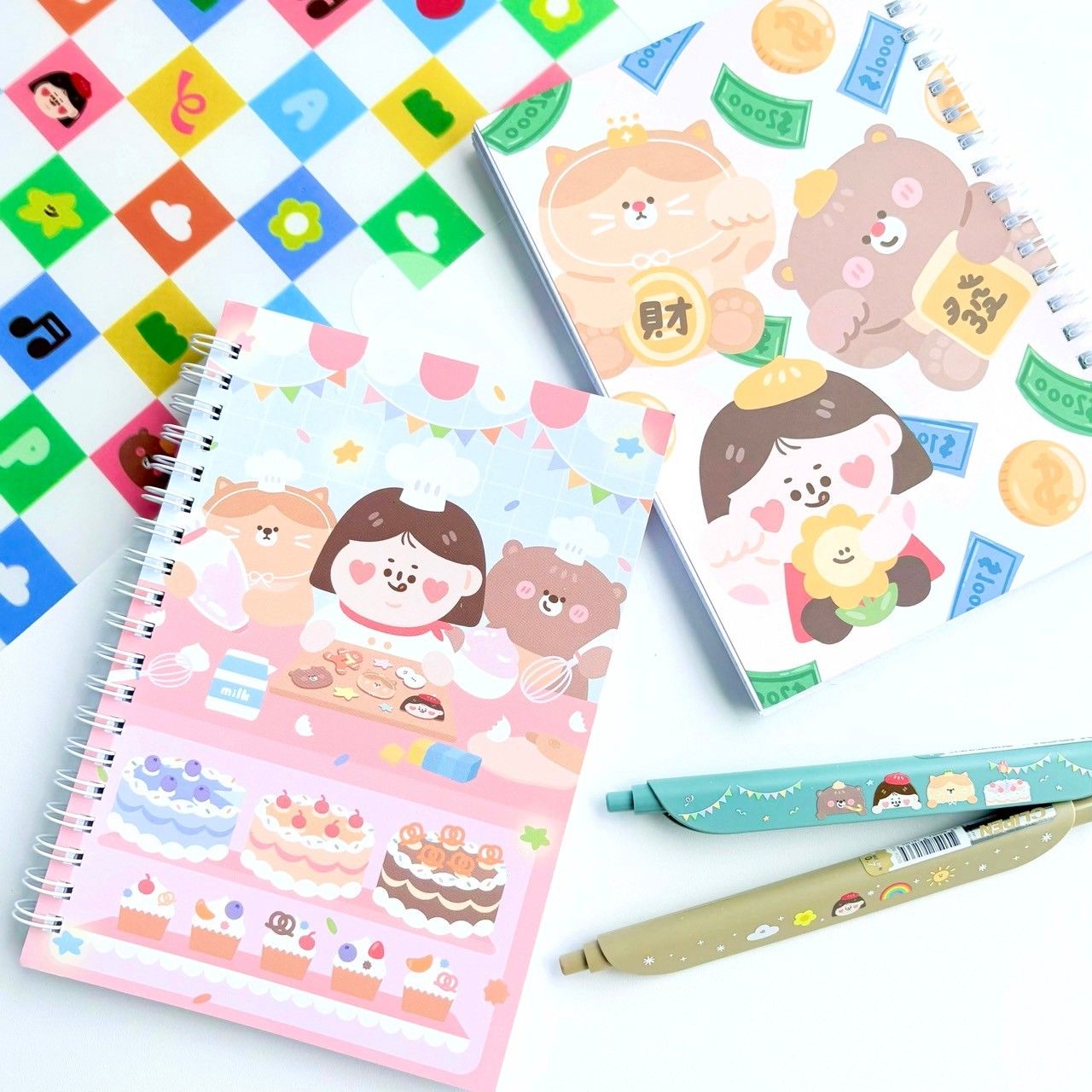 一顆包子♬ 線圈筆記本 （共2款）