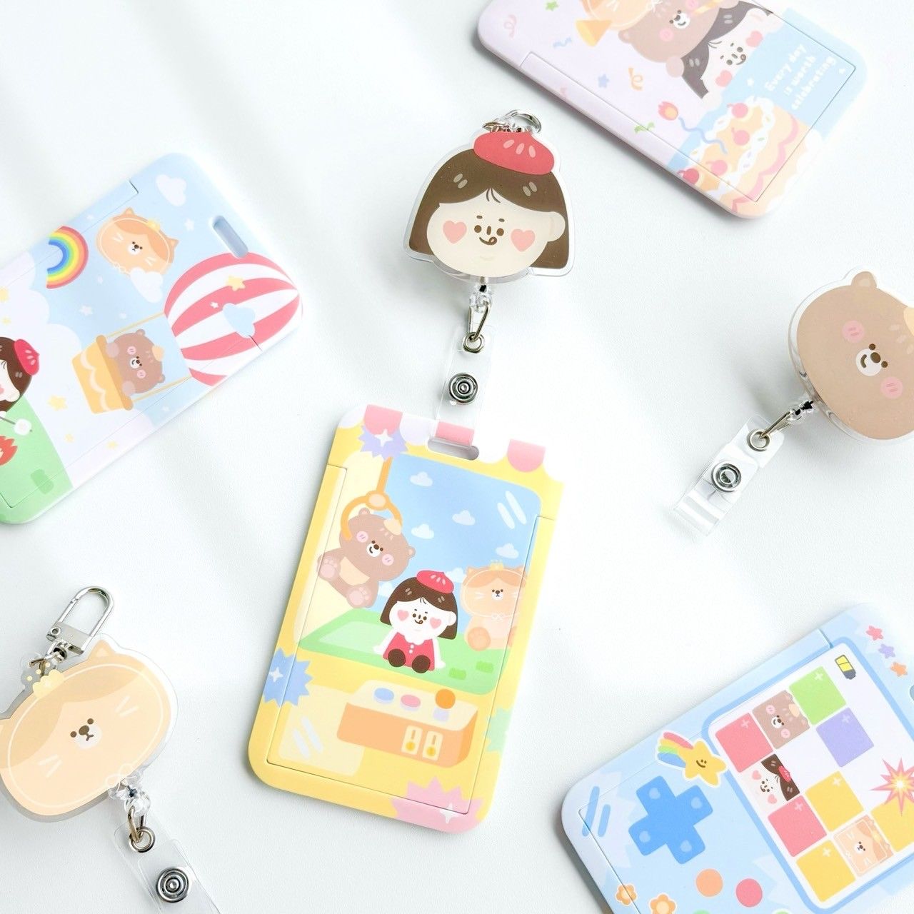 一顆包子♬ 大頭伸縮卡套扣環 （共3款）
