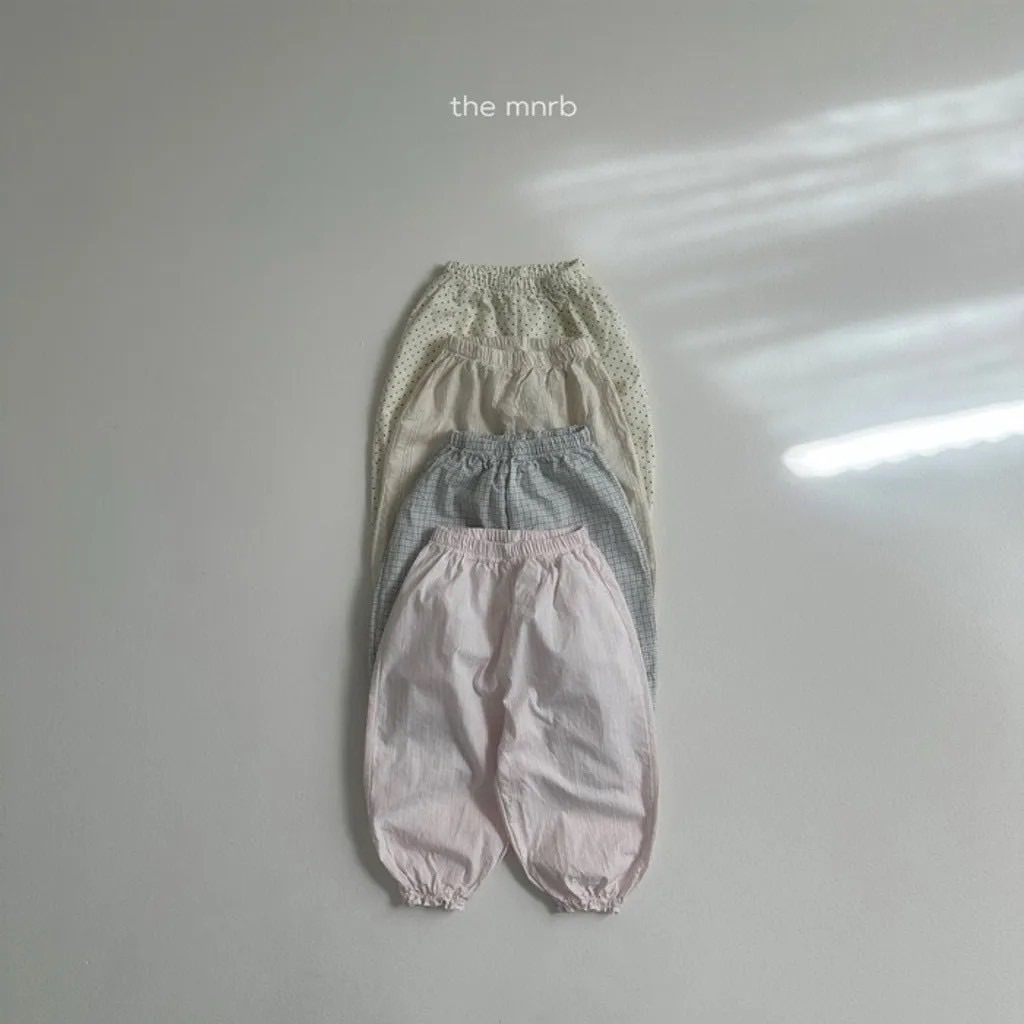 🇰🇷正韓｜現貨24H快速出貨｜minirobe薄棉縮口燈籠褲