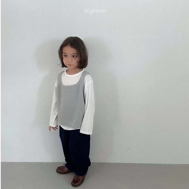 🇰🇷正韓｜現貨24H快速出貨｜digreen 側開釦針織背心