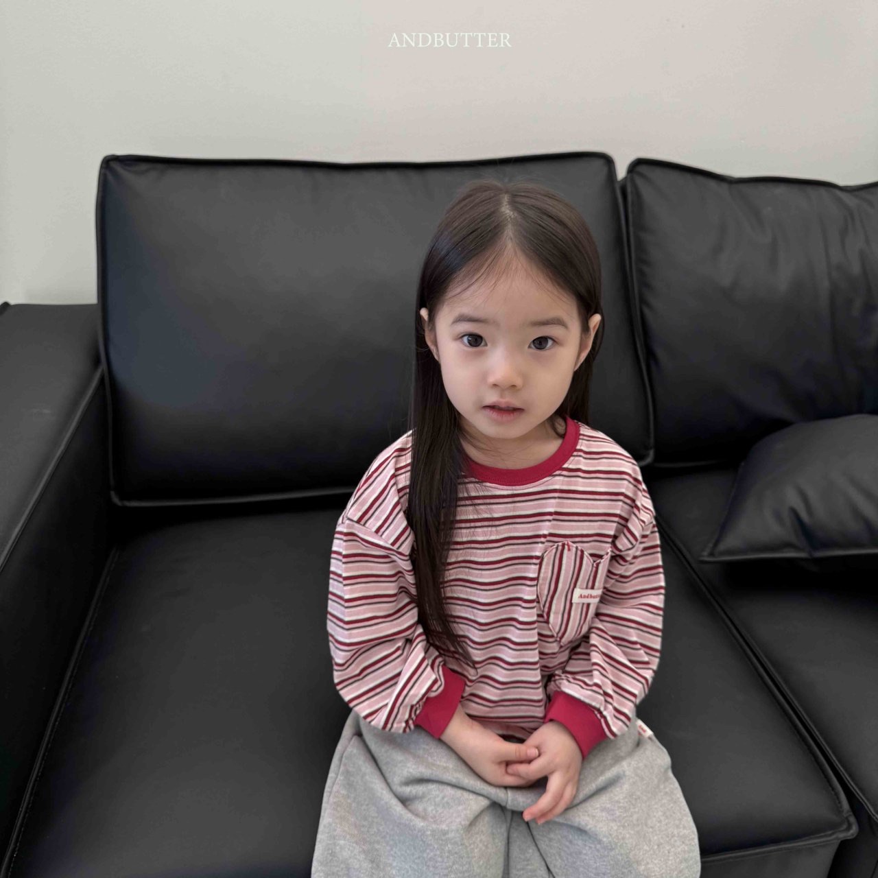 🇰🇷正韓現貨｜24H快速出貨｜ANDBUTTER 舒心日常條紋衫