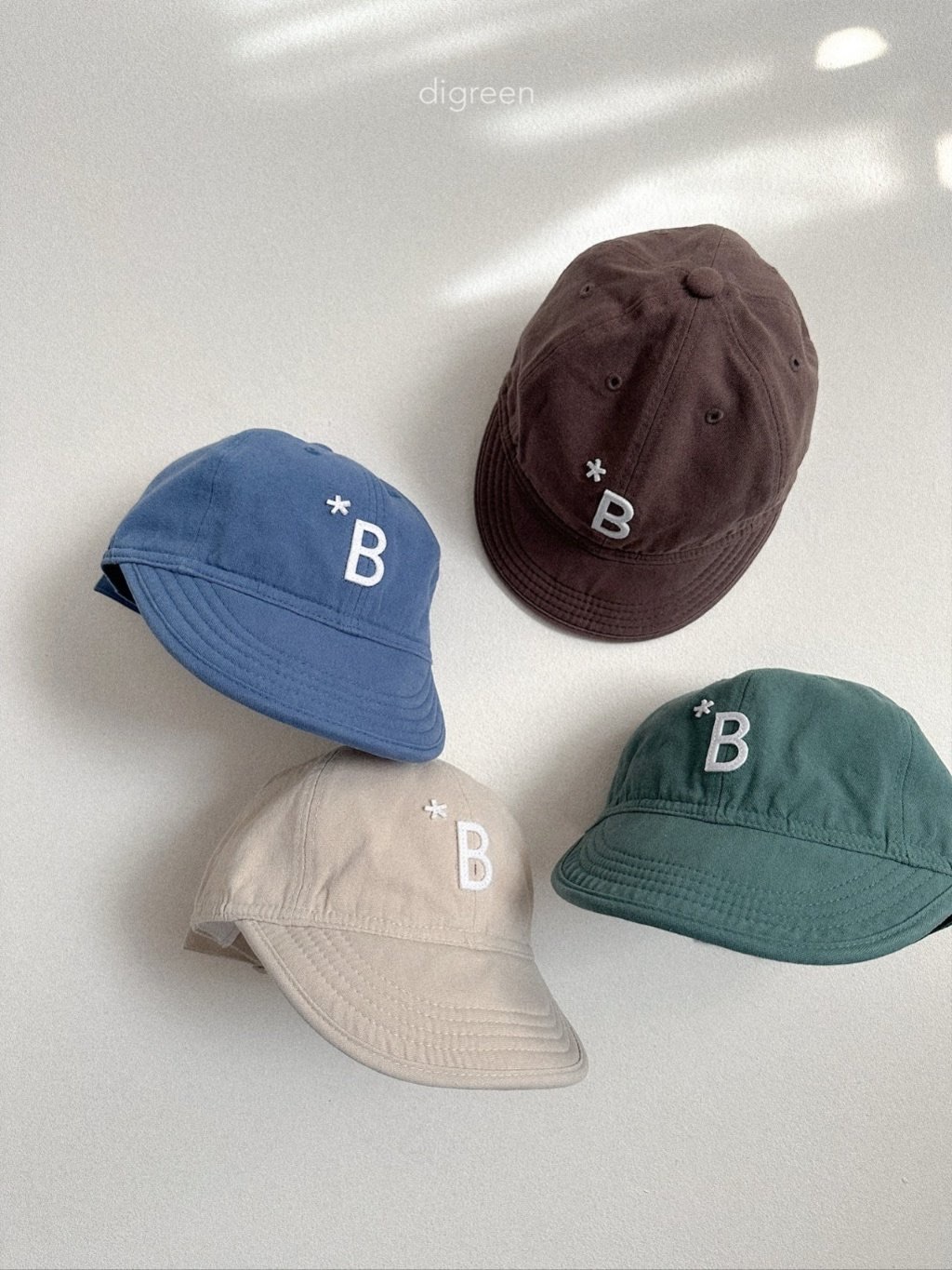 🇰🇷正韓現貨｜24H快速出貨｜Digreen 字母B遠足帽