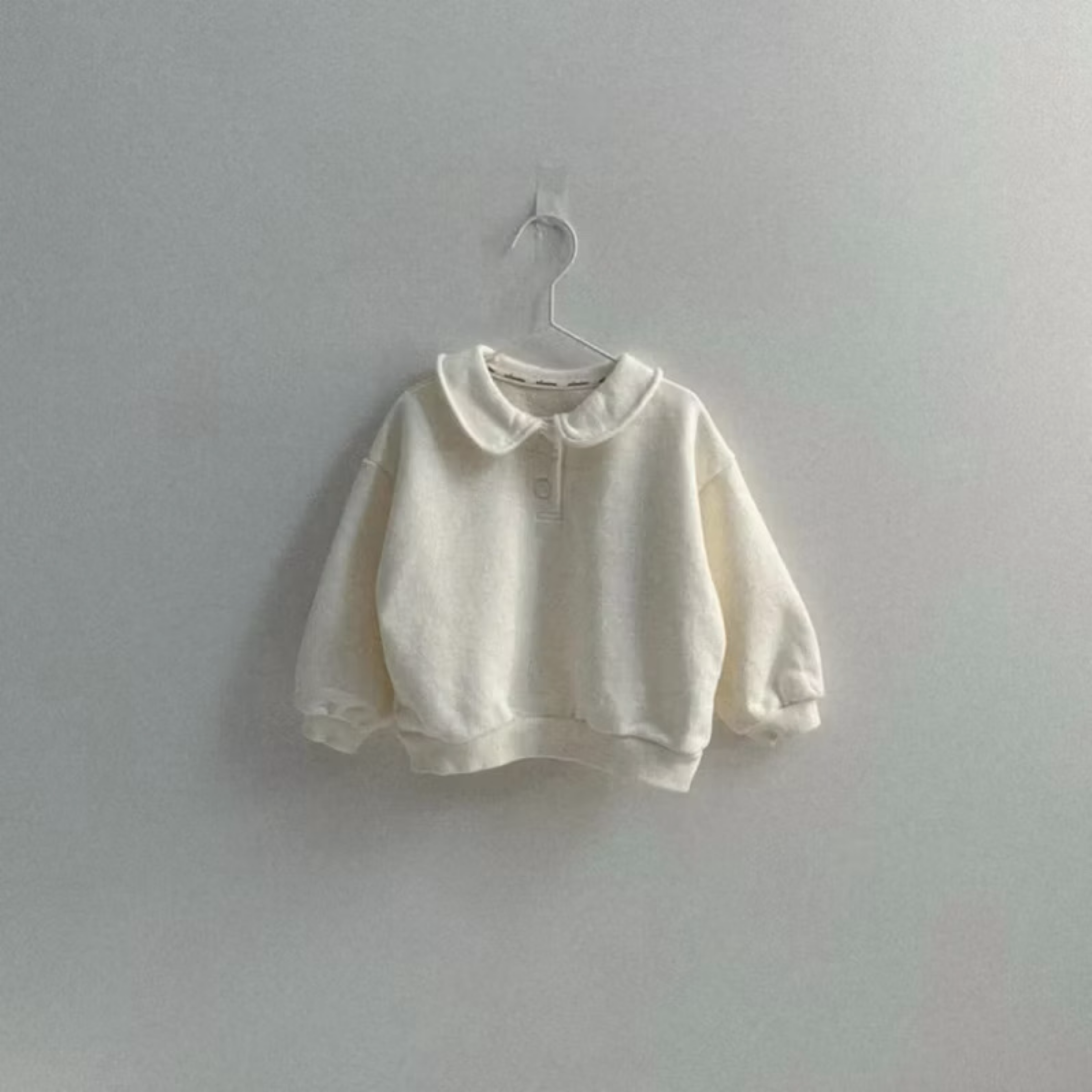 🇰🇷正韓現貨｜24H快速出貨｜春季atomeme 莫恩圓圓翻領衛衣 80-110cm