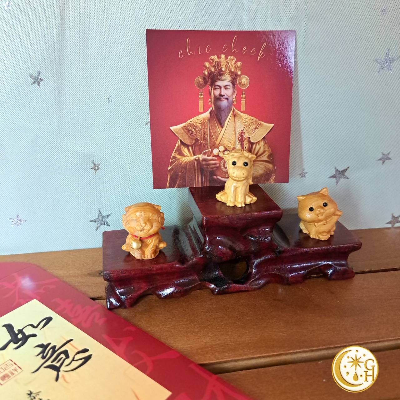 🔴 查查月老紅線｜虎馬狗小幫手登場 🎉🐯🐴🐶 ✨ 今年就要先卡位好運！貴人來相助 × 幸運守護隊 × 幸福滿滿