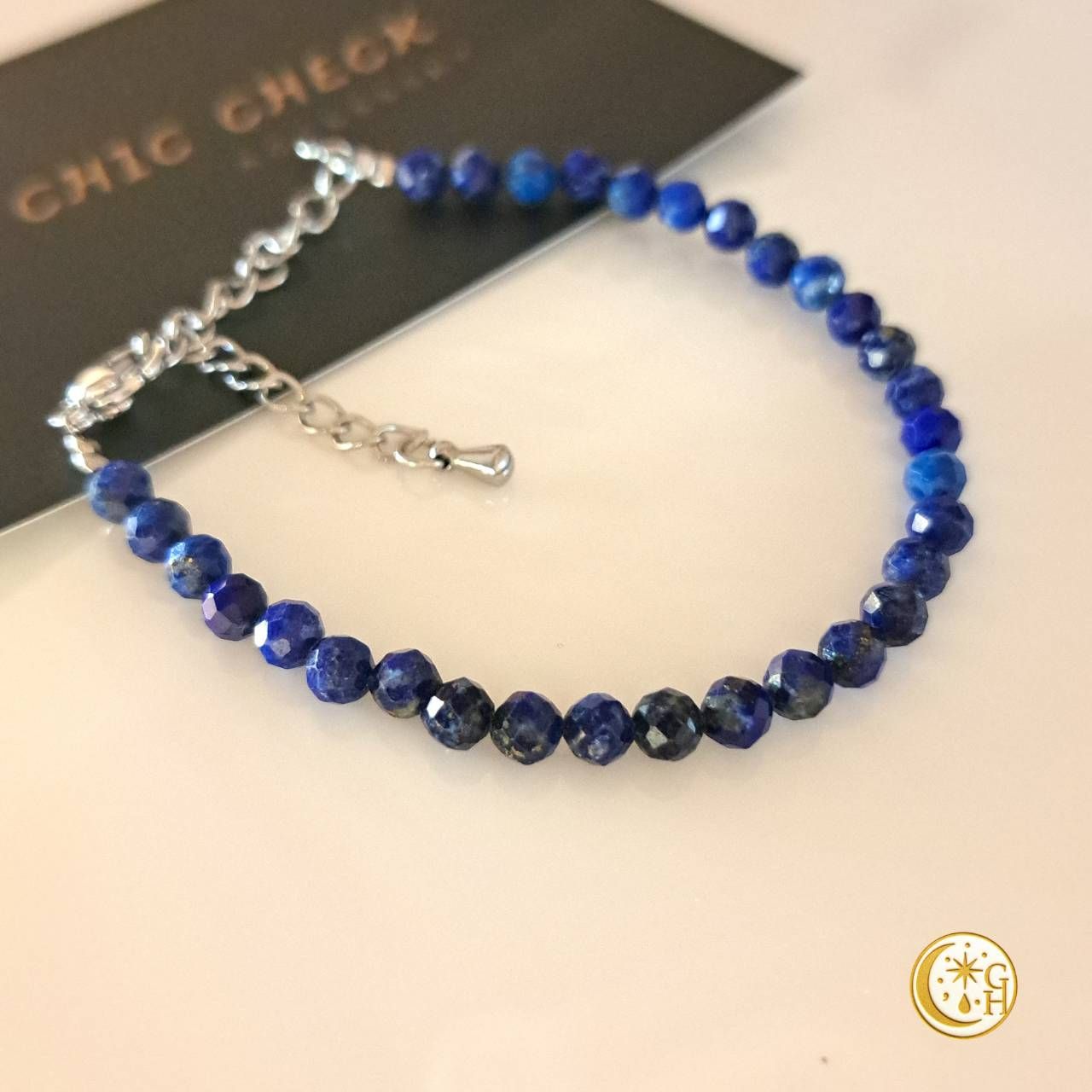 💙 月老紅線查查｜水仙子青金石手鍊 ✨ 穩定情緒・集中注意力・喚醒靈性能量