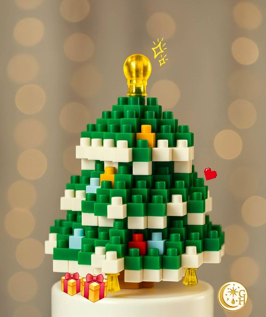 【月老紅線查查｜聖誕微型積木×查喵盲袋】麋鹿小物、耶誕樹必收！交換禮物最強療癒組合，節慶限定熱賣中