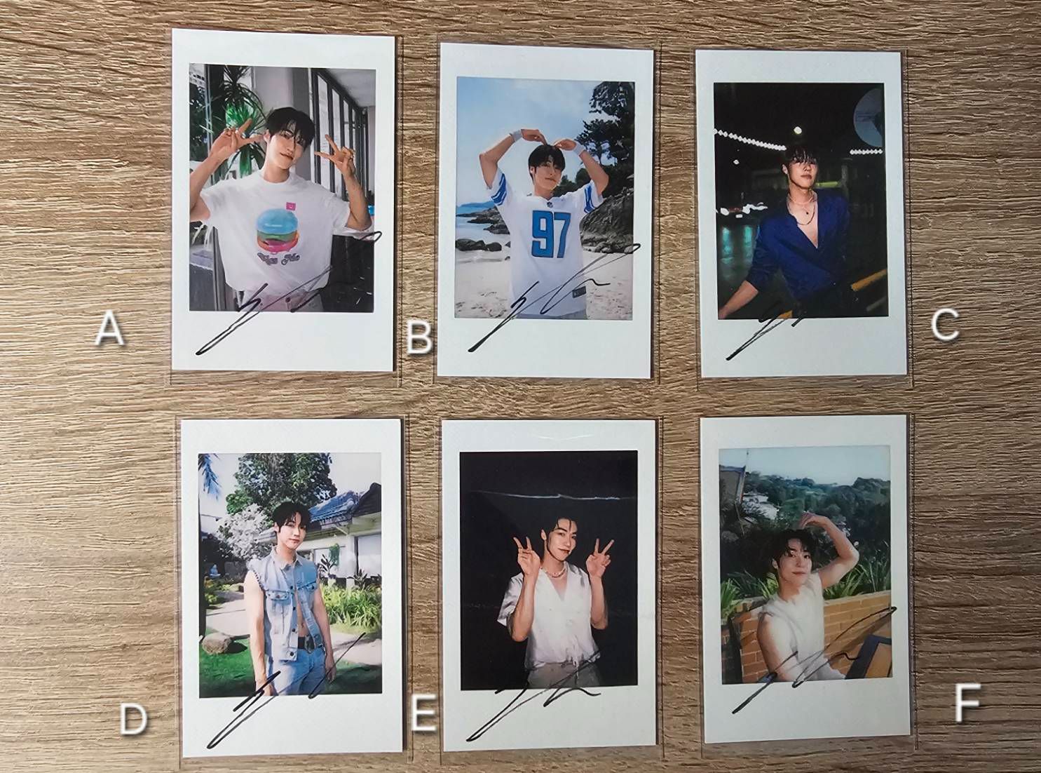 李承協關於我寫真集拍立得（含印簽）