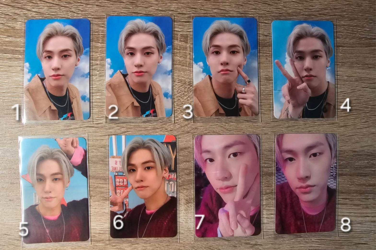 李承協 專輯 小卡 背後有字