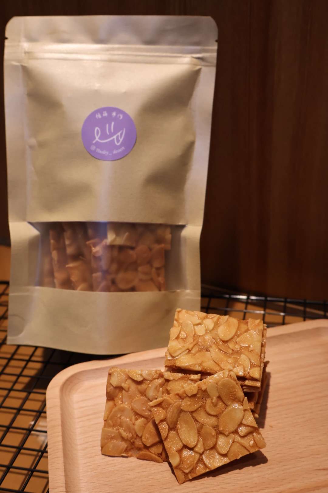 恬蒔手作-杏仁瓦片