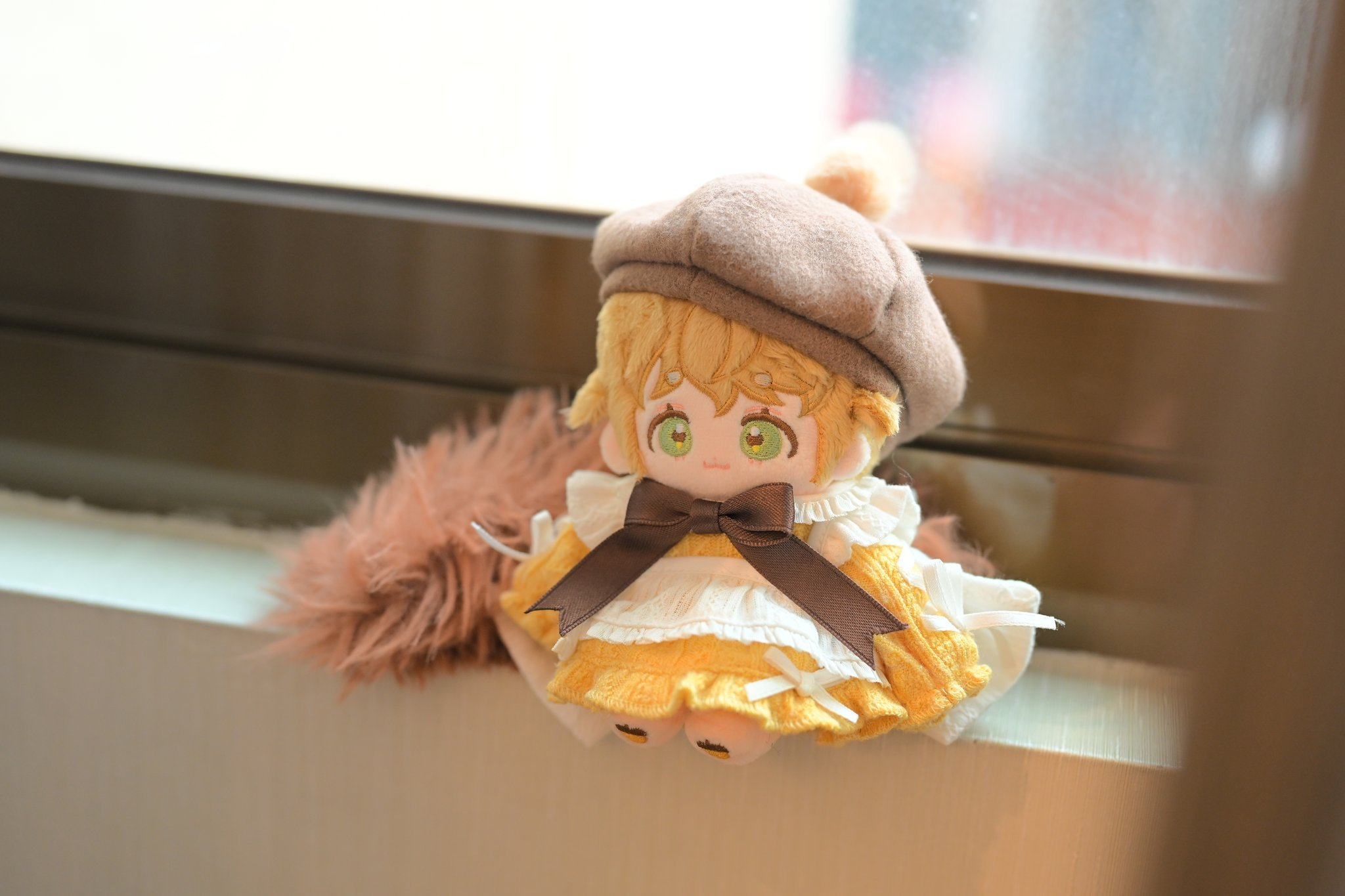 晨霜暖歌 黃棕10cm