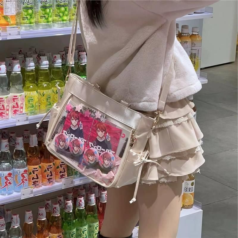 36百搭斜跨少女感蝴蝶結痛包❤︎可肩背可手提（預購）