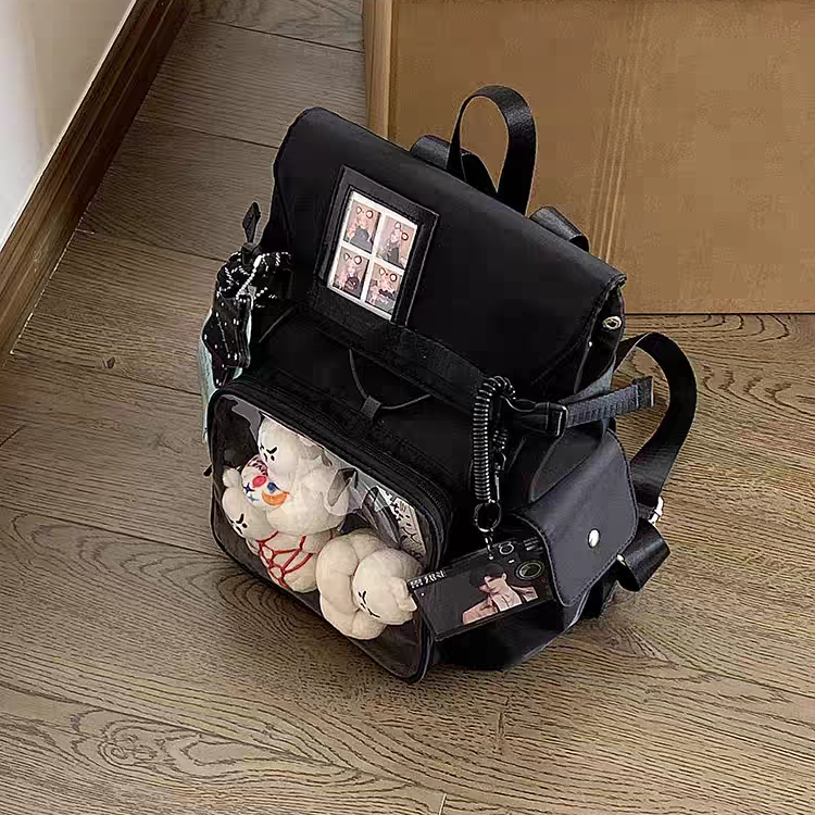 （新品）173.登山日!-大容量旅行機能風痛包